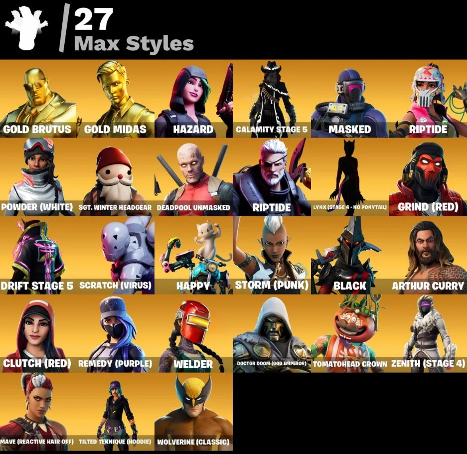 Fortnite ⸱ 89 Skins ⸱ OG Save The World ⸱ Glow Midas Master Chief — image 4