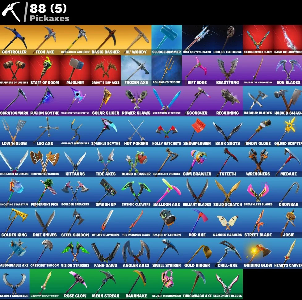 Fortnite ⸱ 89 Skins ⸱ OG Save The World ⸱ Glow Midas Master Chief — image 2