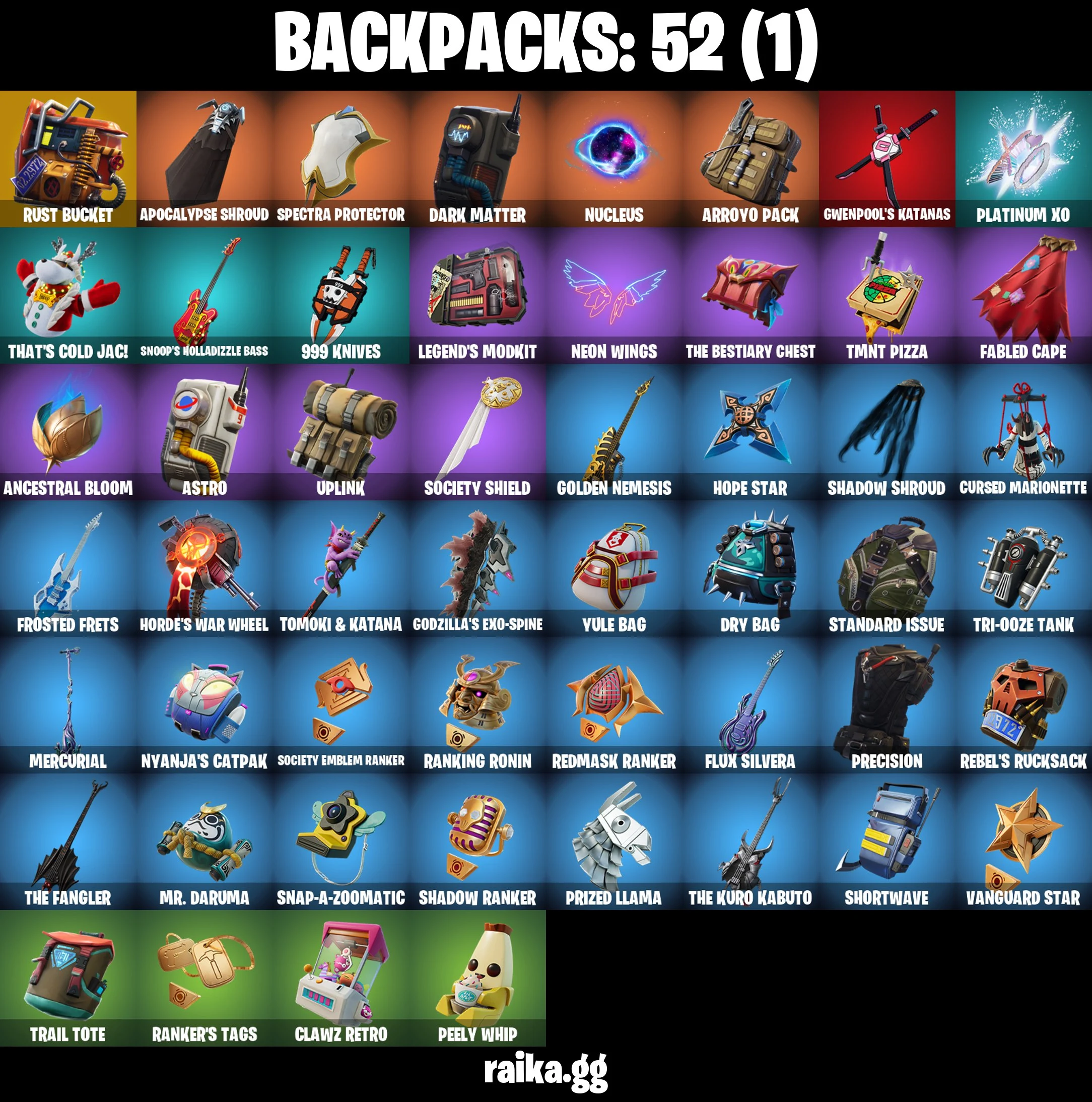 β (PSN/XBOX/PC) 22 SKINS
π The Reaper
π΅οΈ Elite Agent
π΅ Blue Team Leader
π¦Ύ Carbide
π Backlash
π Galaxy Scout
π Dark Voyager
π₯Ά Polar Peely
π€ Platinum The Weeknd β image 6