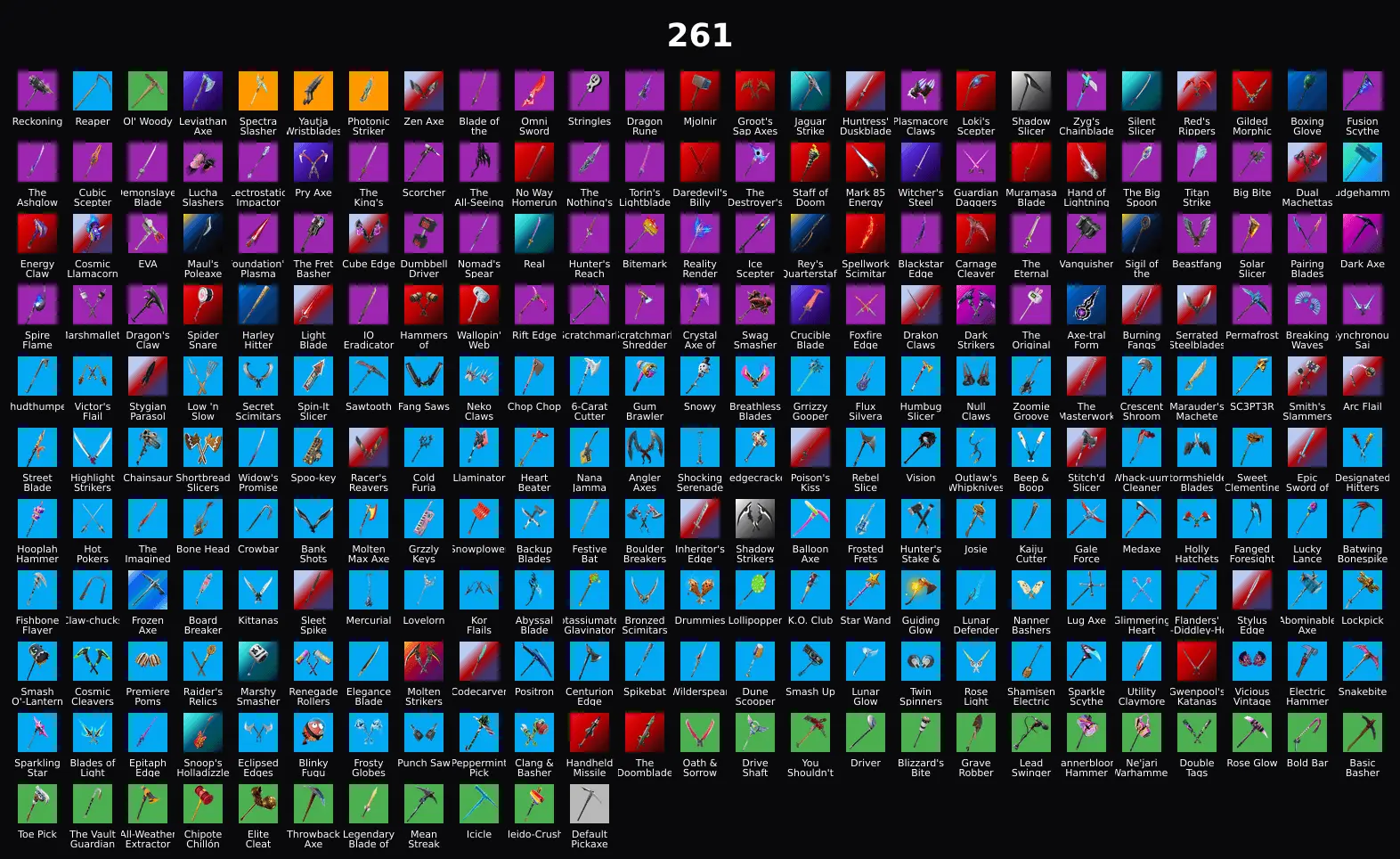 PC,PSN,XBOX 301 SKINS FA ⸱ STW ⸱ LEVIATHAN AXE ⸱ GALAXIA,W WARRIOR,JOLTARA,BLAZE,GROOT,WOLVERINE,MOON KNIGHT,DAHLIA,LARA CROFT,TONY STARK RK1944 — image 2