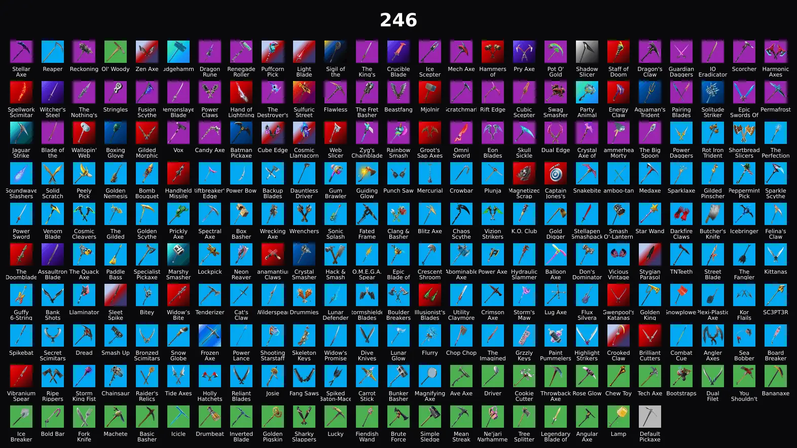 PC,PSN,XBOX 311 SKINS FA ⸱ STW ⸱ GALAXY ⸱ GLOW ⸱ BLAZE,TEMPEST,MUSHA,THOR,KOR,BLACK WIDOW,LARA CROFT,PHAEDRA,TONY STARK RK2052 — image 2