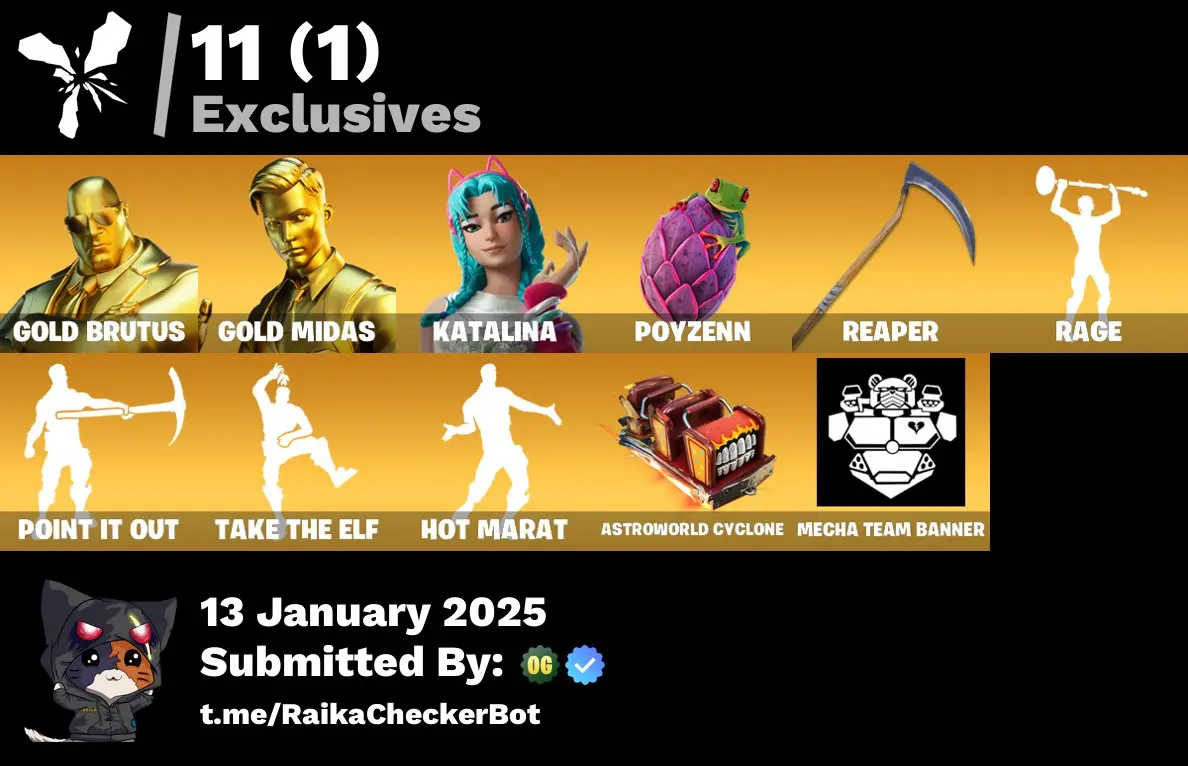 ⭐ Inactive for 3 years | 124 skins | Gold Brutus | Gold Midas | Katalina | Luxe | Ruin | Singularity | Ravage | Gear Specialist Maya | Valeria | The Ice King | Sentinel | 100 VB — image 6