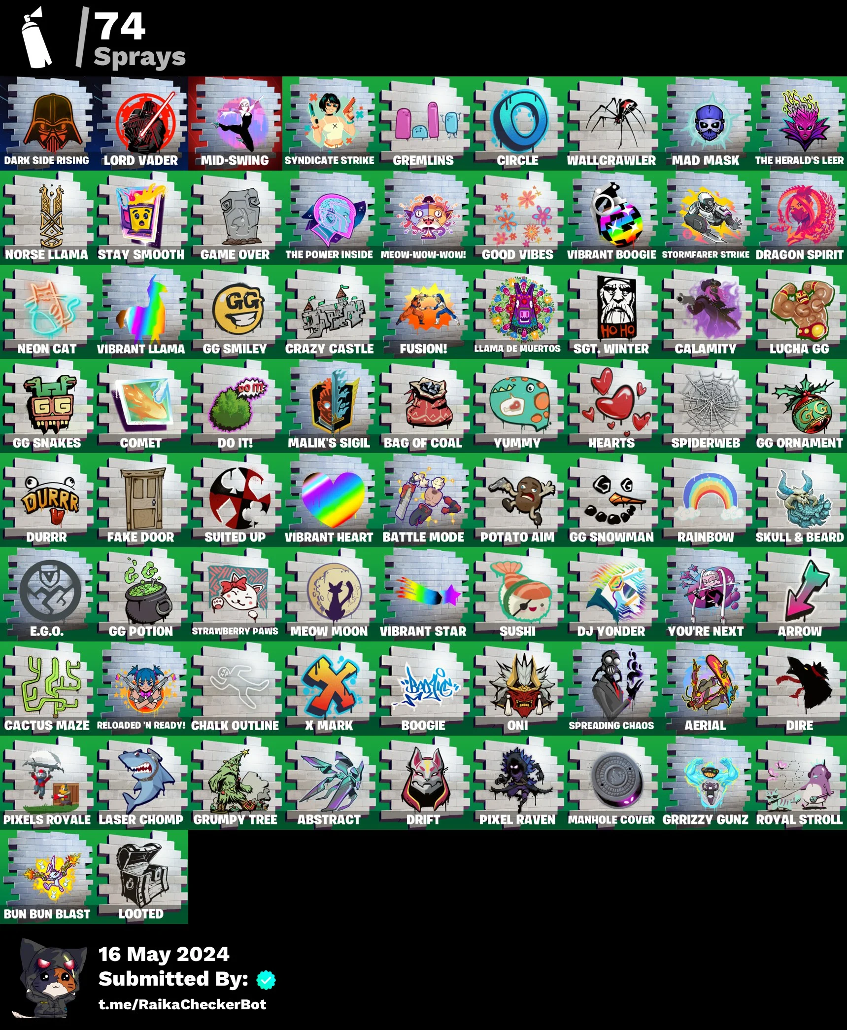 ⭐ Inactive for 5 years | 65 skins | The Reaper | Blue Squire | Royale Knight | Elite Agent | Havoc | Rogue Agent | Sub Commander | Prodigy | Spike | Carbide | A.I.M. | 100 VB — image 5