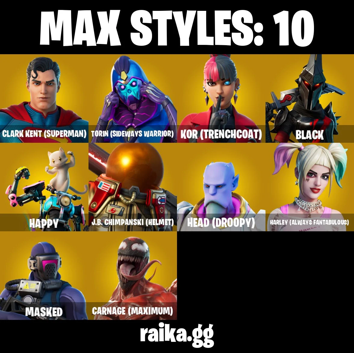 ⭐ Inactive for 3 years | PC/PSN/XBOX | 75 skins | Andre | Renee | parent email (No code ) | Naruto Uzumaki | Torin (Sideways Warrior) | Black | Head (Droopy) | Ronin | The Mighty Volt | The Cube Queen | Fade | 100 VB — image 7