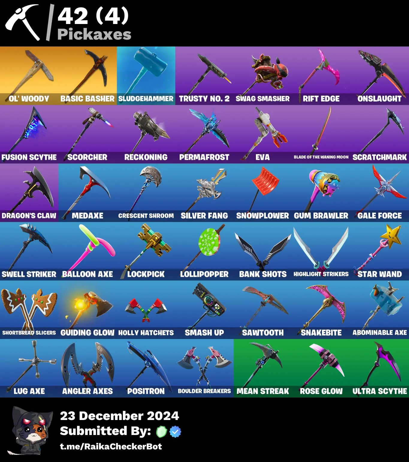 ⭐ Inactive for 4 years | 56 skins | OG STW | The Reaper | Elite Agent | Take The L | Rogue Agent | The Visitor | Lynx | Wild Card | Blackheart | Vertex | Carbide | 100 VB — image 2