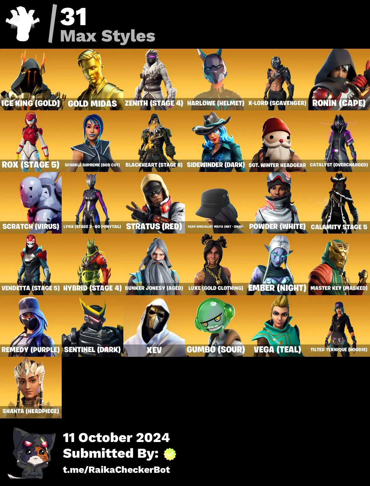 ⭐ Inactive for 5 years | 100 skins | Travis Scott | Astro Jack | Gold Midas | John Wick | Ruin | Hybrid | Blackheart | Calamity | Flytrap | Zenith | Lynx | 600 VB — image 6