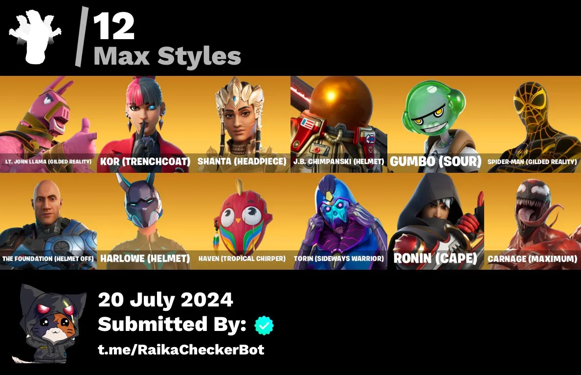 ⭐ Inactive for 3 years | Mail changenable | 70 skins | FNCS 3:1 Champion | Crackshot | Ronin | The Cube Queen | The Foundation | Wild Card | Torin | Slurp Leviathan | 200 VB — image 3