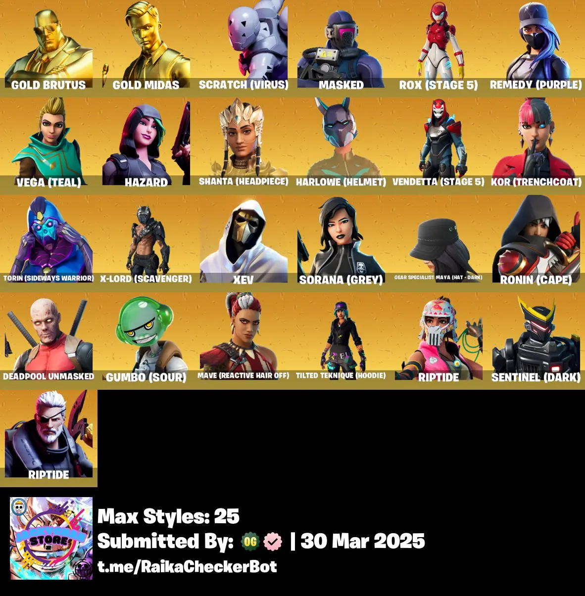 ⭐ Inactive for 5 years | 89 skins | Eon | Gold Brutus | Gold Midas | Rox (Stage 5) | Vendetta (Stage 5) | Torin (Sideways Warrior) | Xev | Sorana (Grey) | 100 VB — image 6