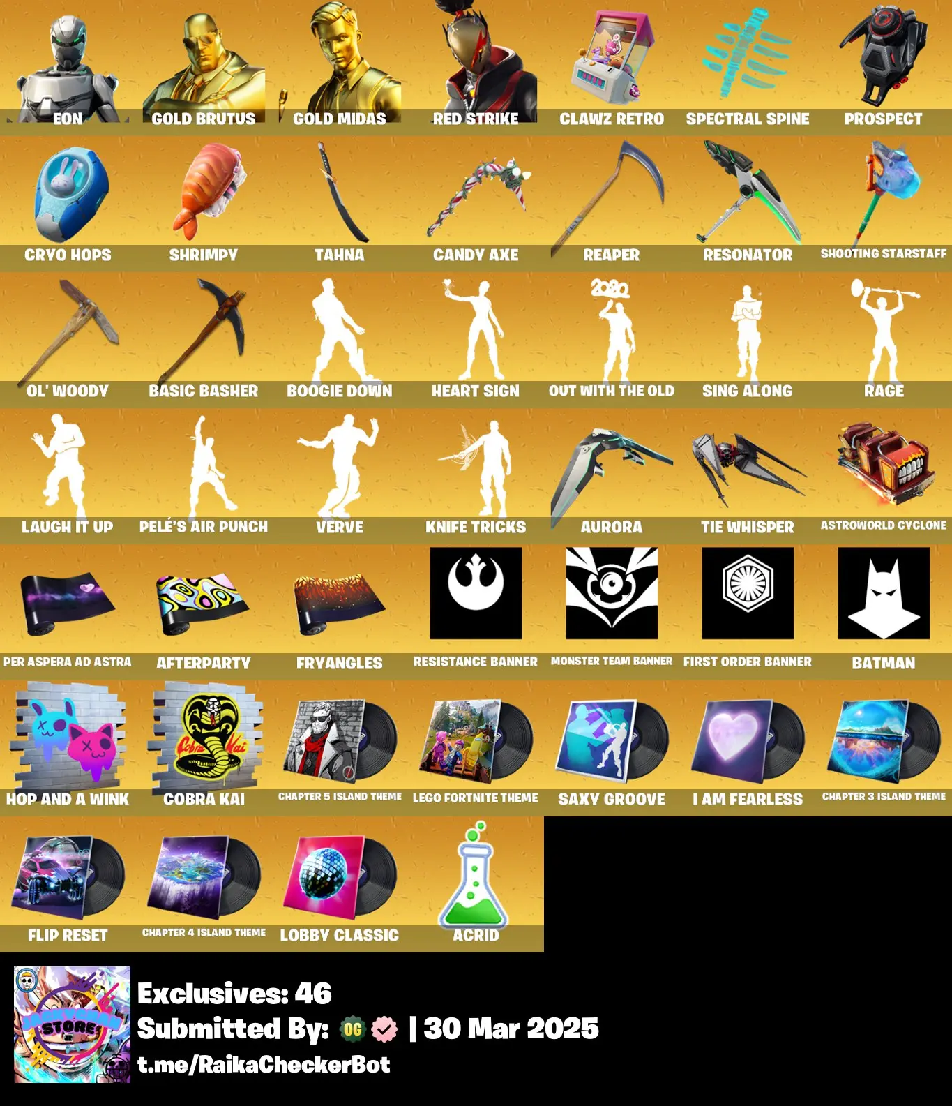 ⭐ Inactive for 5 years | 89 skins | Eon | Gold Brutus | Gold Midas | Rox (Stage 5) | Vendetta (Stage 5) | Torin (Sideways Warrior) | Xev | Sorana (Grey) | 100 VB — image 7