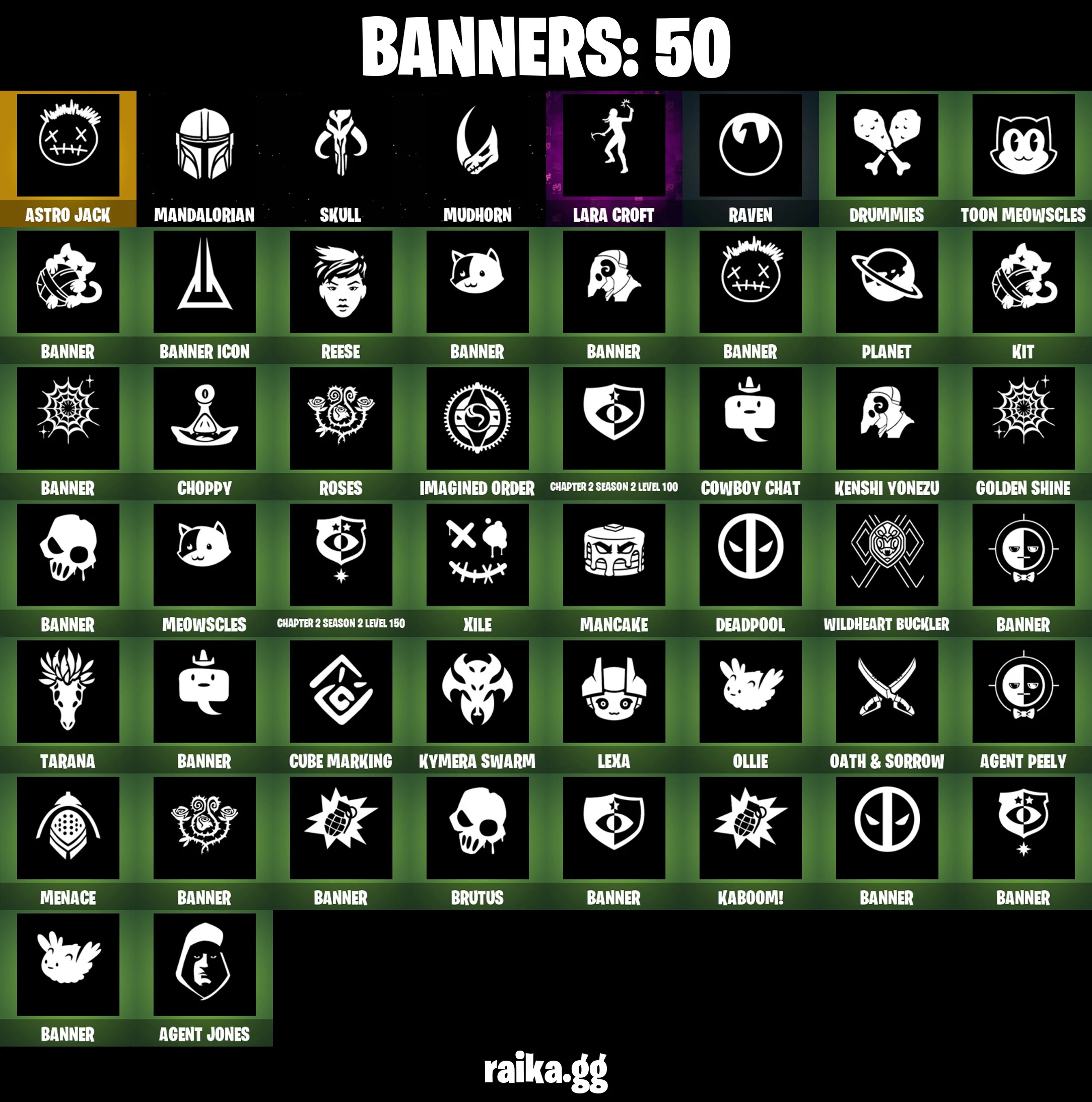 ⭐ Inactive for 5 years | 41 skins | Honor Guard | Leviathan axe | Gold Midas | Glimmer | Backlash | Menace | Gear Specialist Maya | Raz | Mandalorian | Deadpool | Lara Croft | Rebirth Raven | 400 VB — image 5