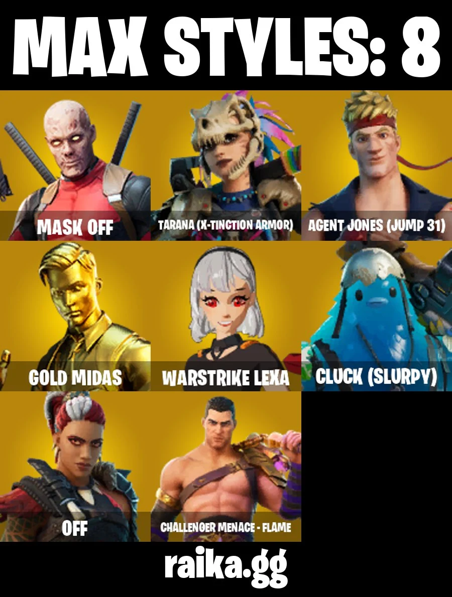 ⭐ Inactive for 5 years | 41 skins | Honor Guard | Leviathan axe | Gold Midas | Glimmer | Backlash | Menace | Gear Specialist Maya | Raz | Mandalorian | Deadpool | Lara Croft | Rebirth Raven | 400 VB — image 7