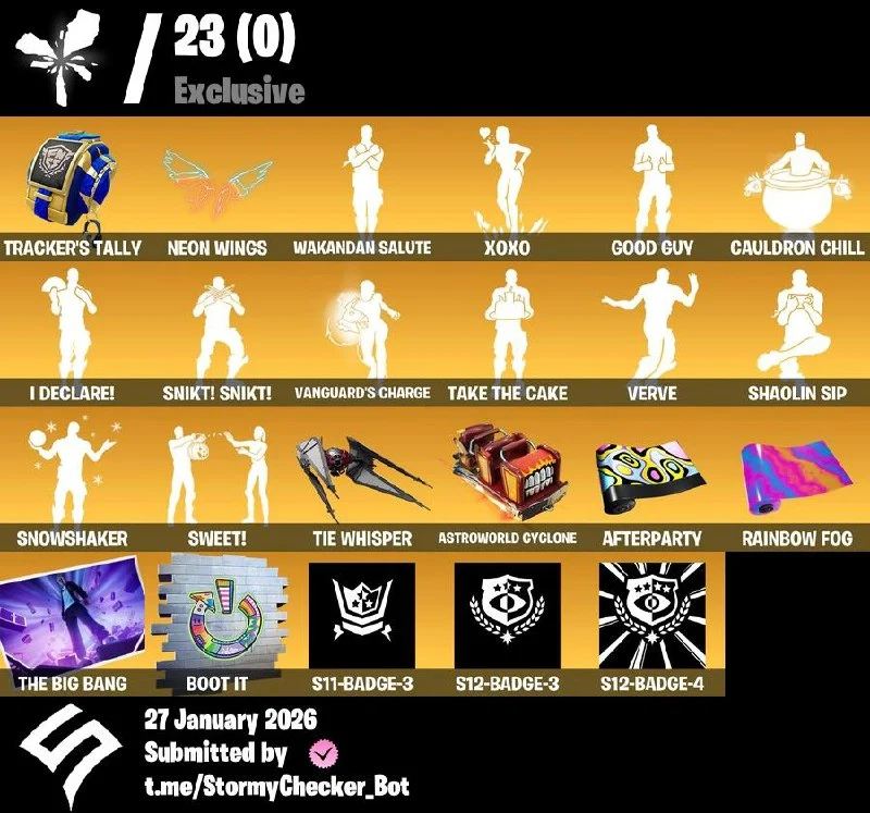 ๐ฎ (PC PSN XBOX) ๐ท๏ธ 213 Skins โจLara Croft โญ Whiteout ๐ Peabody ๐ธ Chrome Punk ๐ฉป The Bride ๐ Toy Trooper ๐ Rick Sanchez ๐ถ Spiderman ๐ Carnage ๐ง Agent Peely ๐ฆ Stacked Account ๐ Full Email Access โ image 7