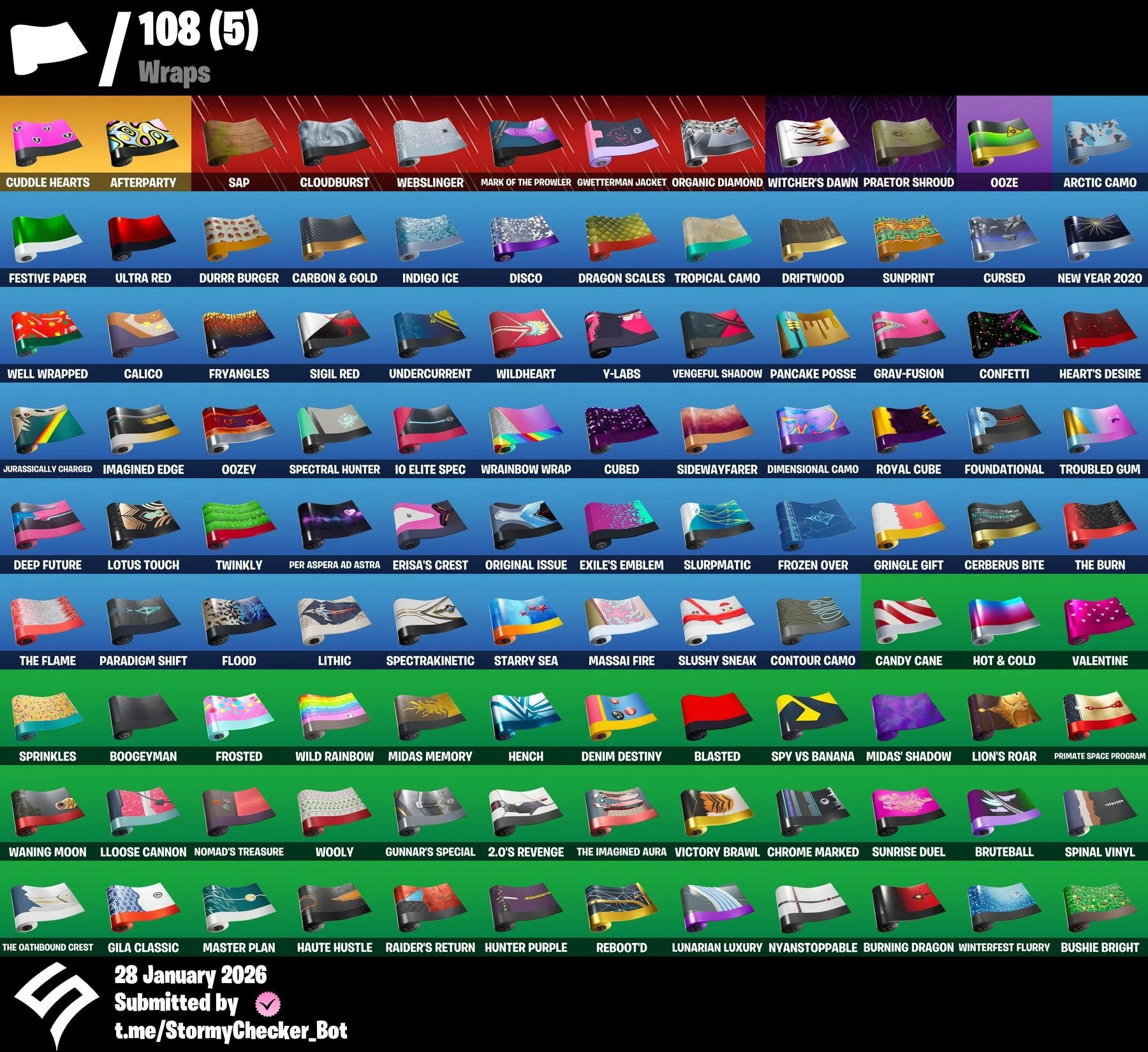 🎮(PC PSN XBOX) 🌸 132 Skins 🌚 OG STW✨ The Reaper ⭐ Elite Agent 💝 Take The L 🐉 Omega 🩻 Midas 🌈 Peely ☠️ Nezumi 🪭 Surf Witch 👑 Crystal 🎶 Wingman 🪇 Drift 🗝️ Full  Email Access — screenshot 6