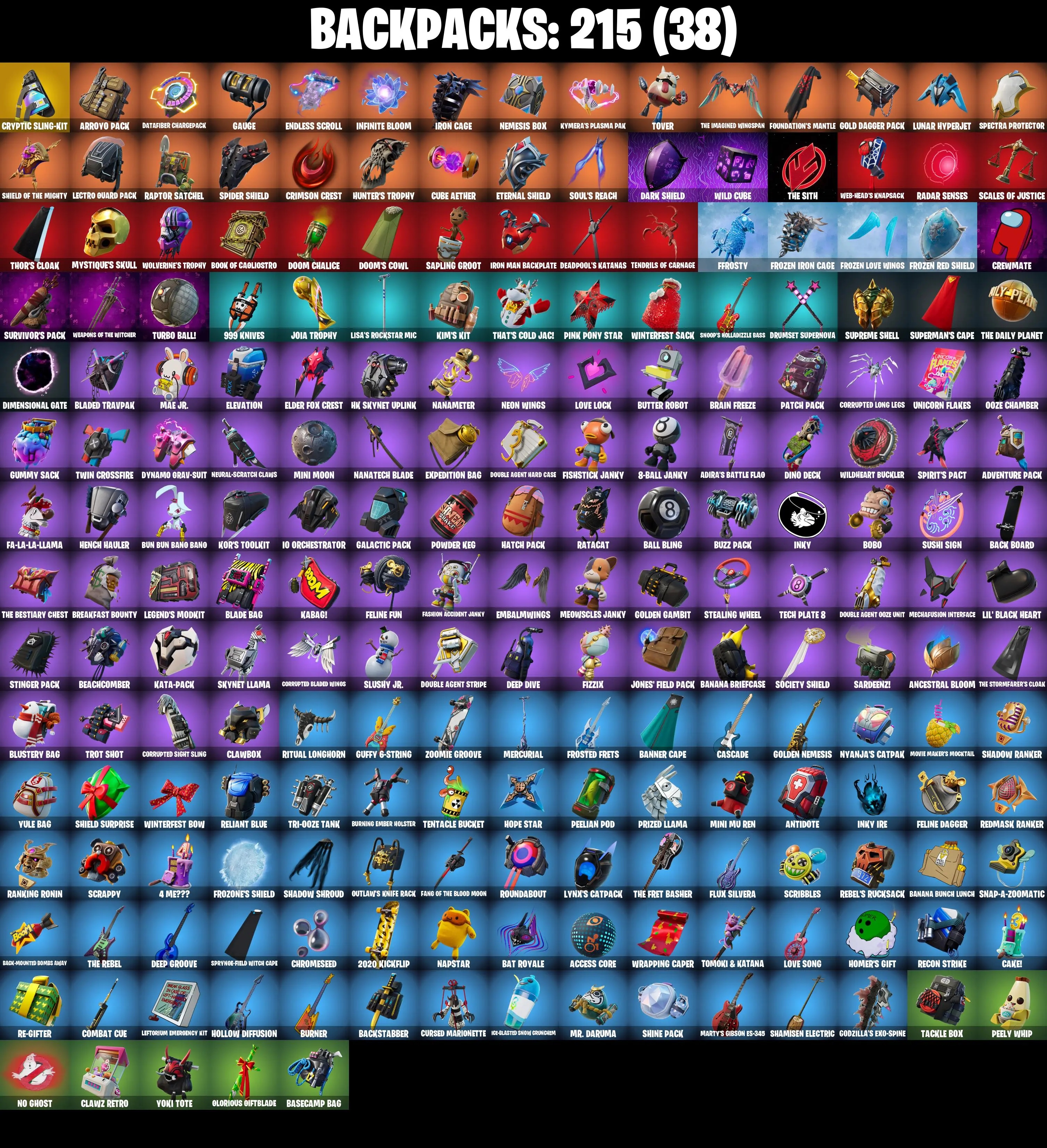 (PC/PSN/XBOX) 162 SKINS πGold Meowscles π Gold Brutus π Gold Midas π Point Patroller π Subzero Cryptic π Trilogy π 1600 V-BuckPARENTAL CONTROL β image 5