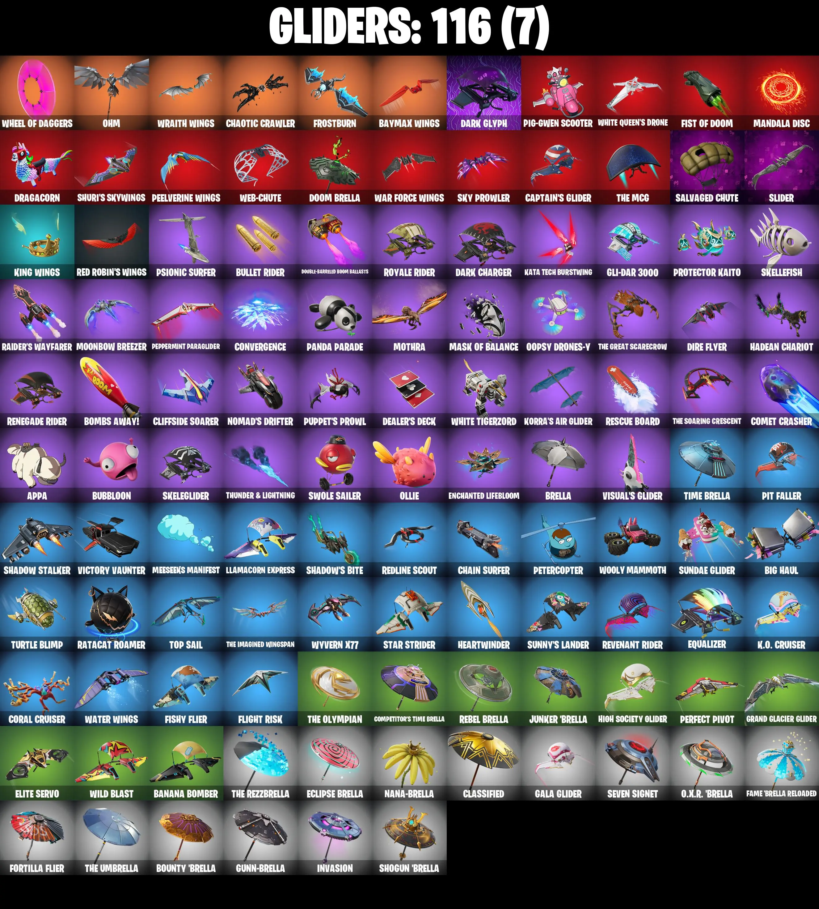 (PC/PSN/XBOX) 147 SKINS πZeus π Omegarok π Joltara π The Imagined π Midas π Snap π Spectra Knight π Peter Griffin π Hades π 500 V-Buck PARENTAL CONTROL β image 3