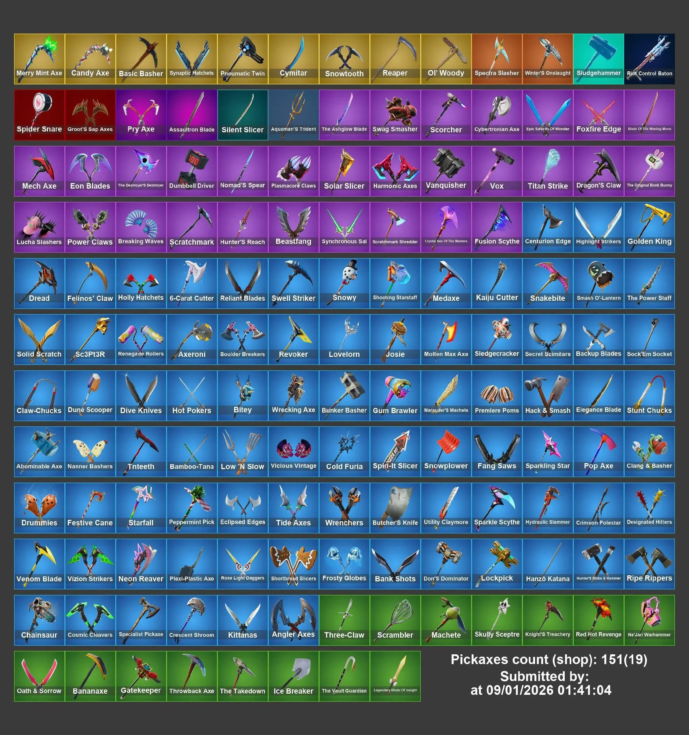 ✧･ﾟ:*✧ Fortnite ⸱ 144 skins, Gold Midas, Fixer, Subzero Cryptic ✧･ﾟ:*✧ Hurry! ✧･ﾟ:*✧ [y61553226f] — screenshot 4