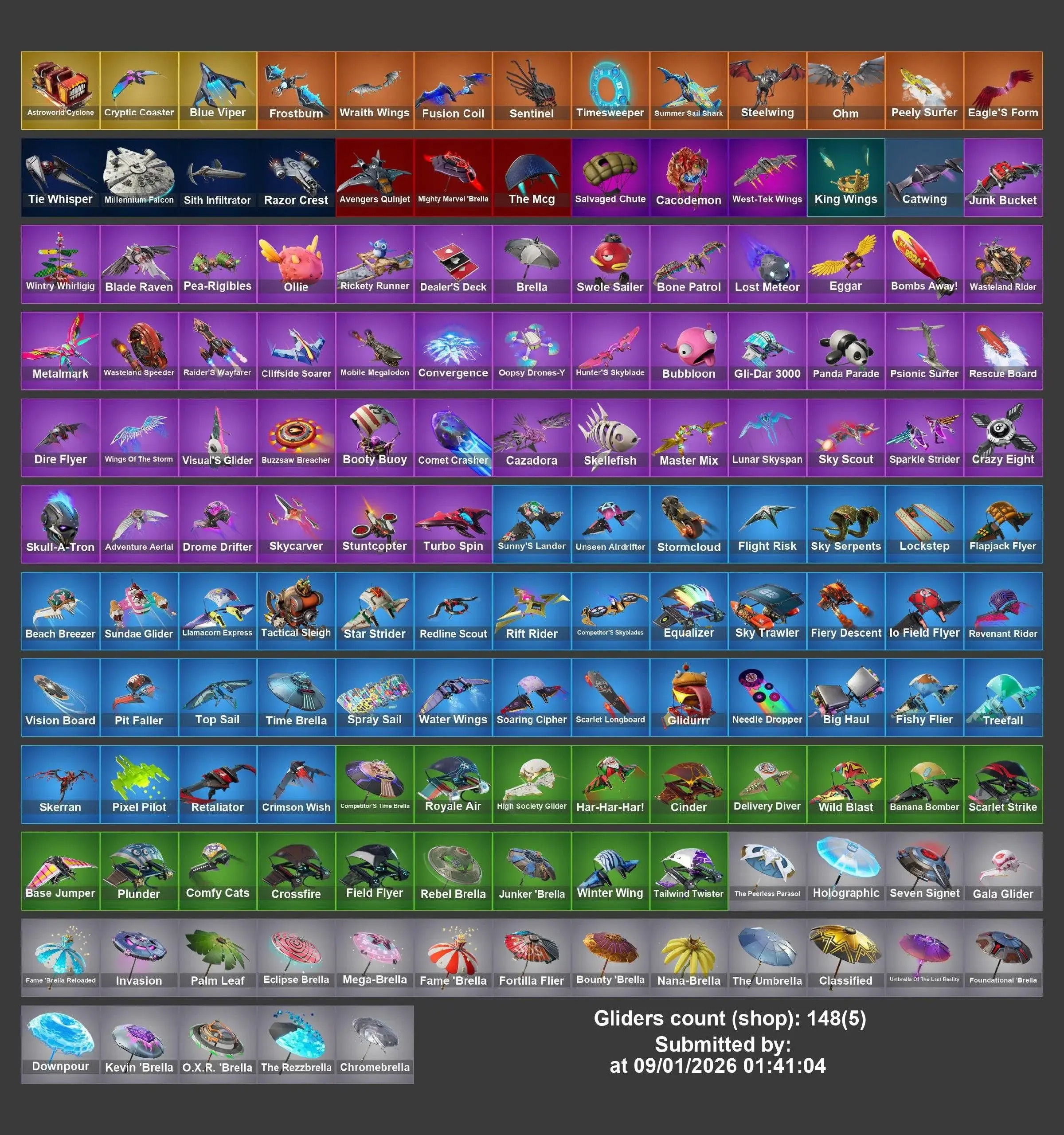 ✧･ﾟ:*✧ Fortnite ⸱ 144 skins, Gold Midas, Fixer, Subzero Cryptic ✧･ﾟ:*✧ Hurry! ✧･ﾟ:*✧ [y61553226f] — screenshot 6