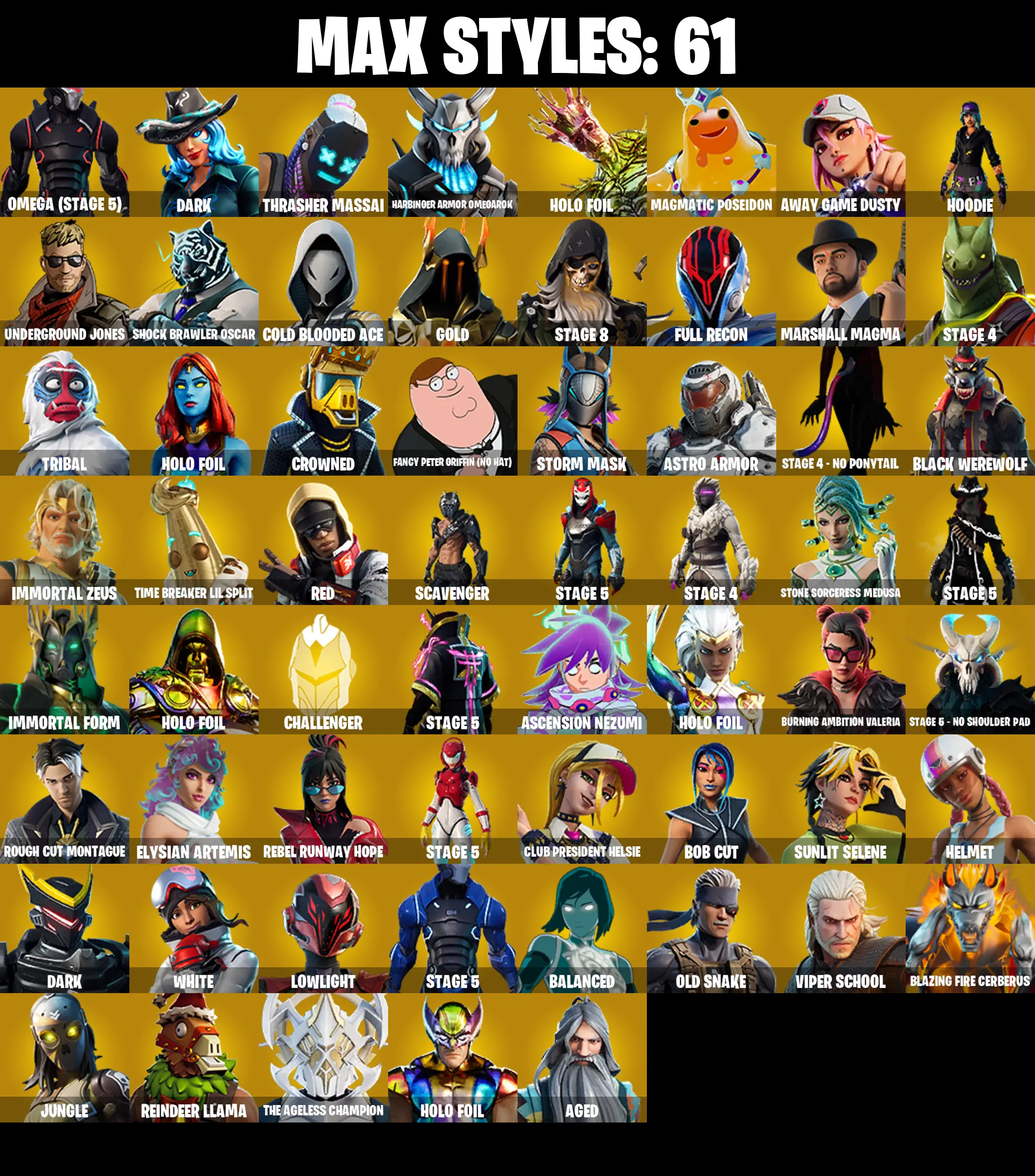 PC/PSN/XBOX ♨️257 skins ✨ Sakura Haruno ✨ Reaper ✨ The Reaper ✨ Elite Agent ✨ Take The L ✨ Orange Justice ✨ Tidy ✨ Dark Voyager ✨ Rogue Agent ✨(PARENTAL CONTROL) #B2405 — image 7
