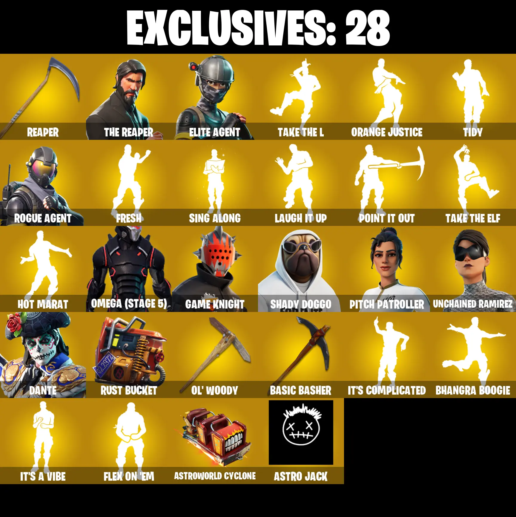 PC/PSN/XBOX ♨️257 skins ✨ Sakura Haruno ✨ Reaper ✨ The Reaper ✨ Elite Agent ✨ Take The L ✨ Orange Justice ✨ Tidy ✨ Dark Voyager ✨ Rogue Agent ✨(PARENTAL CONTROL) #B2405 — image 1