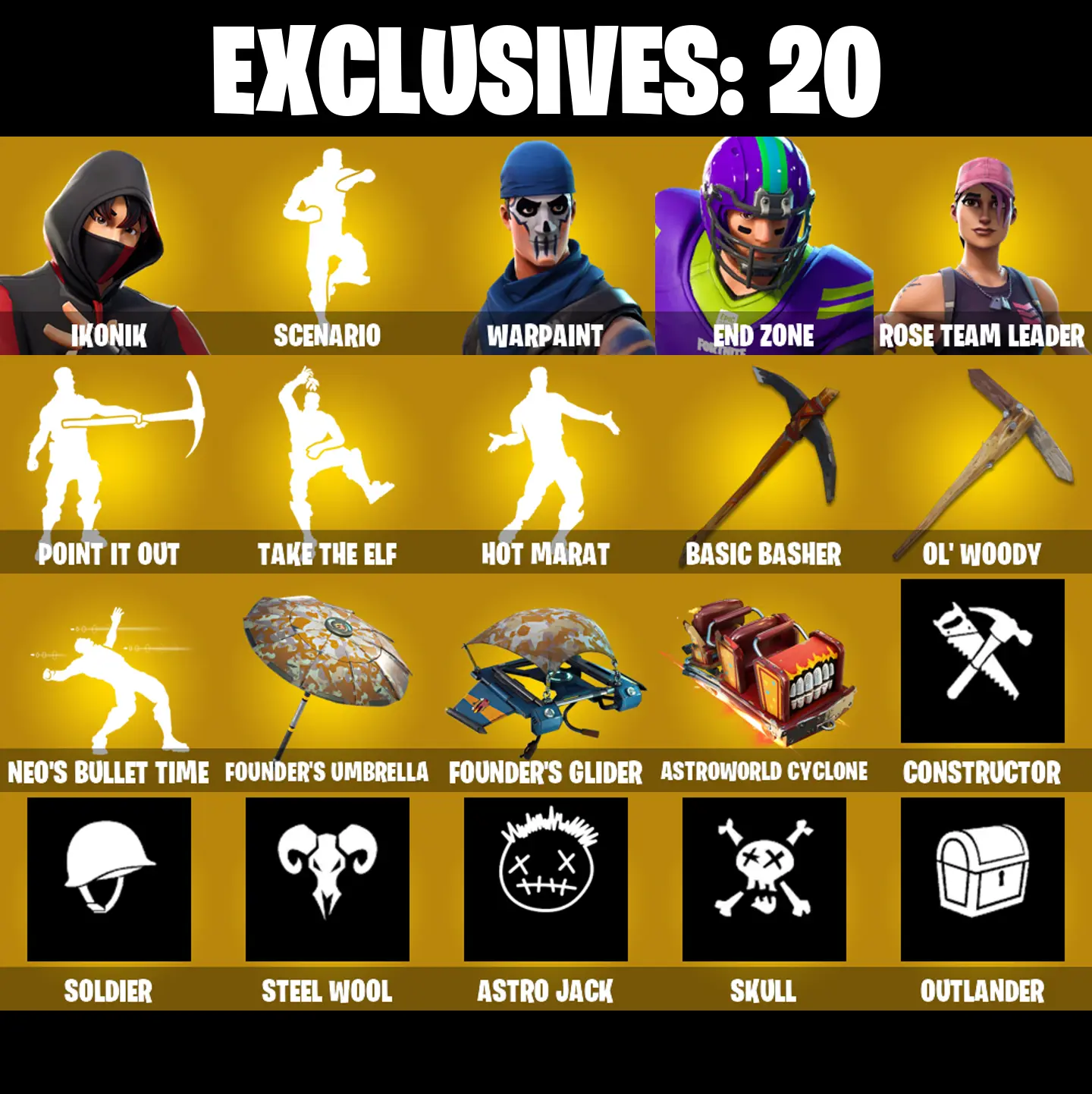 PC/PSN/XBOX ♨️93 skins ✨ OG STW ✨ IKONIK ✨ Scenario ✨ Deadpool ✨ End Zone ✨ Drift ✨ Ragnarok ✨ Dire ✨ The Ice King ✨ Peely ✨ Vendetta ✨ #B2406 — image 1