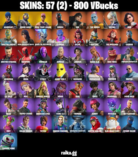 PC/PSN/XBOX ♨️57 skins ⭐️ OG STW | Mako ⭐️ Rogue Agent ⭐️ Basic Basher ⭐️ Ol' Woody ⭐️ Orange Justice ⭐️ Take The Elf ⭐️ Hot Marat ⭐️ #B350 — image 2