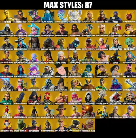 PC/PSN/XBOX ♨️166 skins 👑 Gold Midas 👑 Rust Bucket 👑 Orange Justice 👑 Rage 👑 Raise The Cup 👑 Laugh It Up 👑 Take The Elf 👑 Verve 👑 Hot Marat 👑 #B632 — image 7