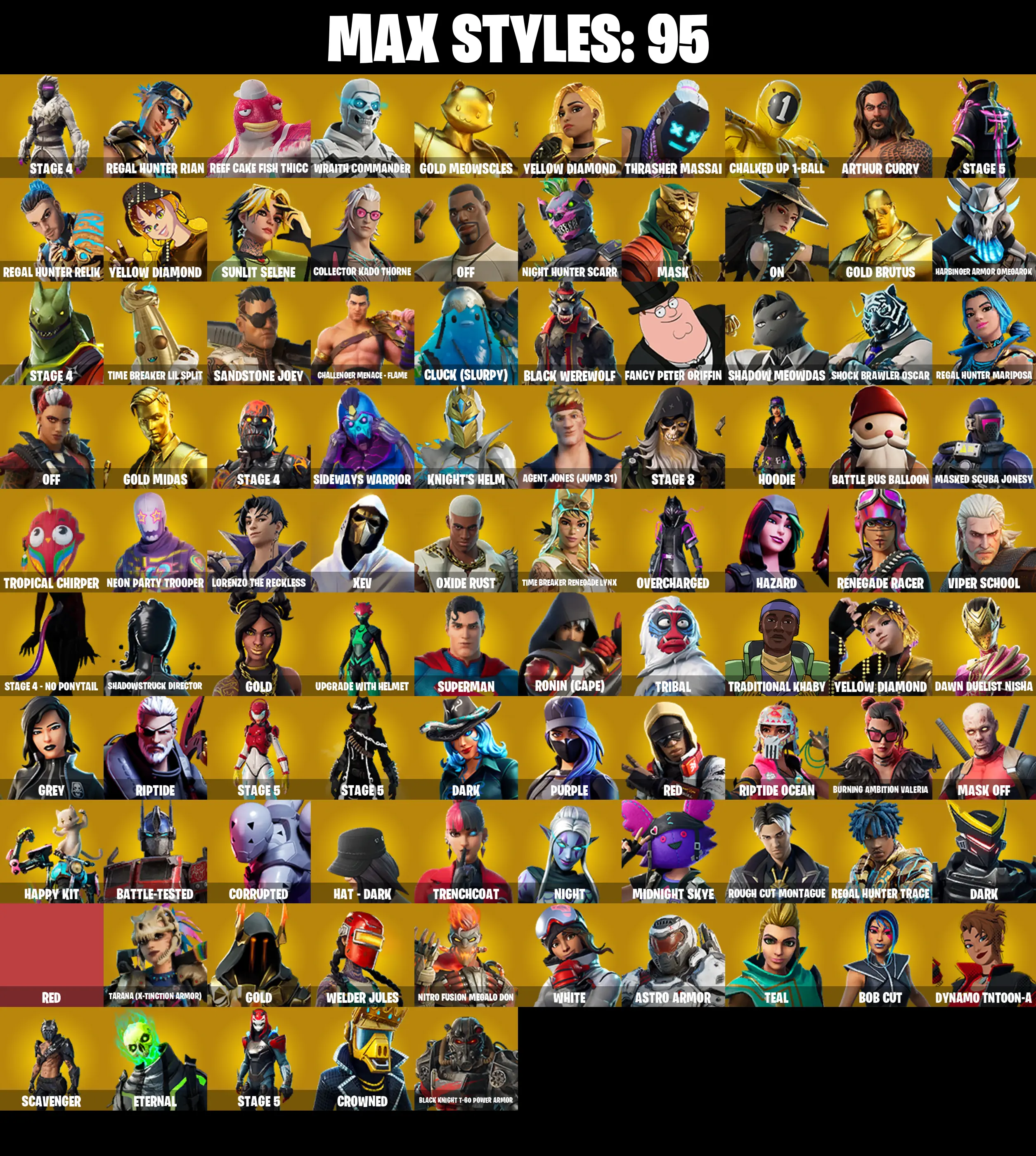 PC/PSN/XBOX ♨️316 skins ✨ Travis Scott ✨ Lara Croft ✨ Deadpool ✨ Candy Axe ✨ Reaper ✨ Take The L ✨ Orange Justice ✨ Rogue Agent ✨ Drift ✨ #B1290 — image 7