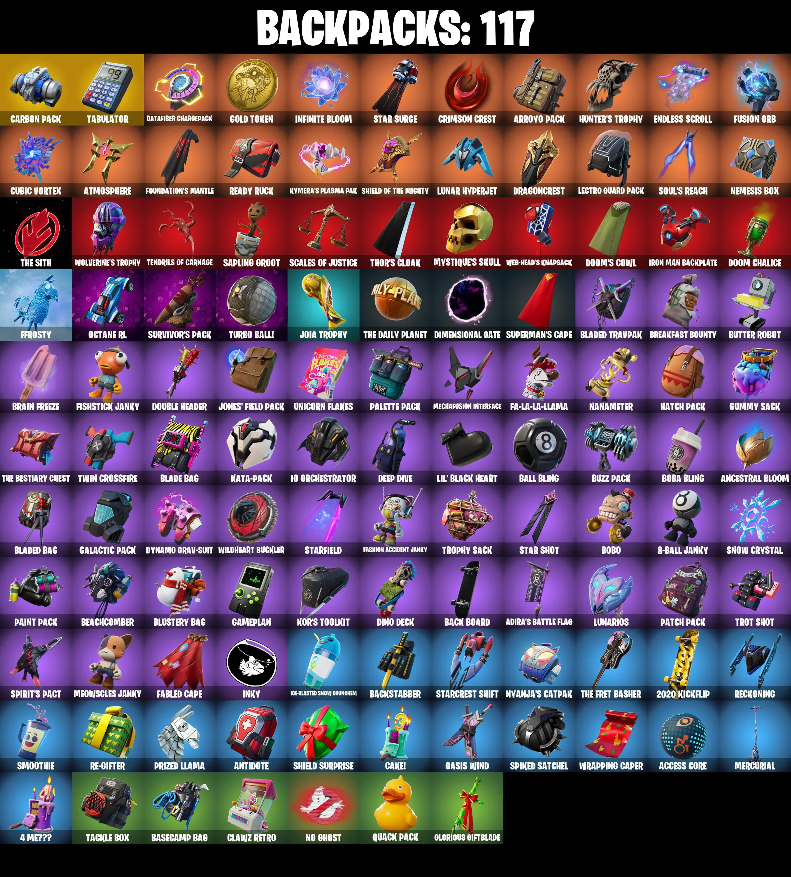 PC/PSN/XBOX ♨️86 skins ✨ Lara Croft ✨ Rage ✨ Ultima Knight ✨ Fusion ✨ Spider-Man ✨ Tony Stark ✨ Menace ✨ Spire Assassin ✨ Rick Sanchez ✨ #B978 — image 6