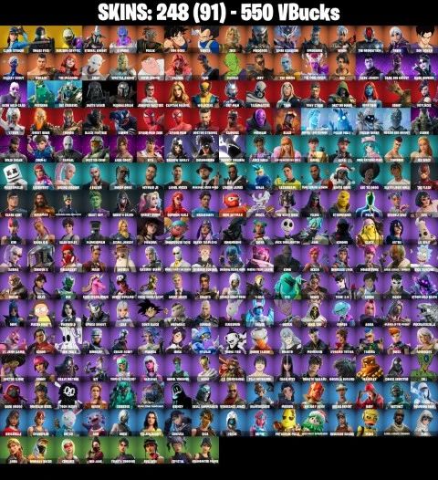 PC/PSN/XBOX ♨️248 skins 👑 Cloud Striker 👑 Snake Eyes 👑 Subzero Cryptic 👑 Cryptic Sling-kit 👑 Elevation 👑 Leviathan Axe 👑 Synaptic Hatchets 👑 #B579 — image 2