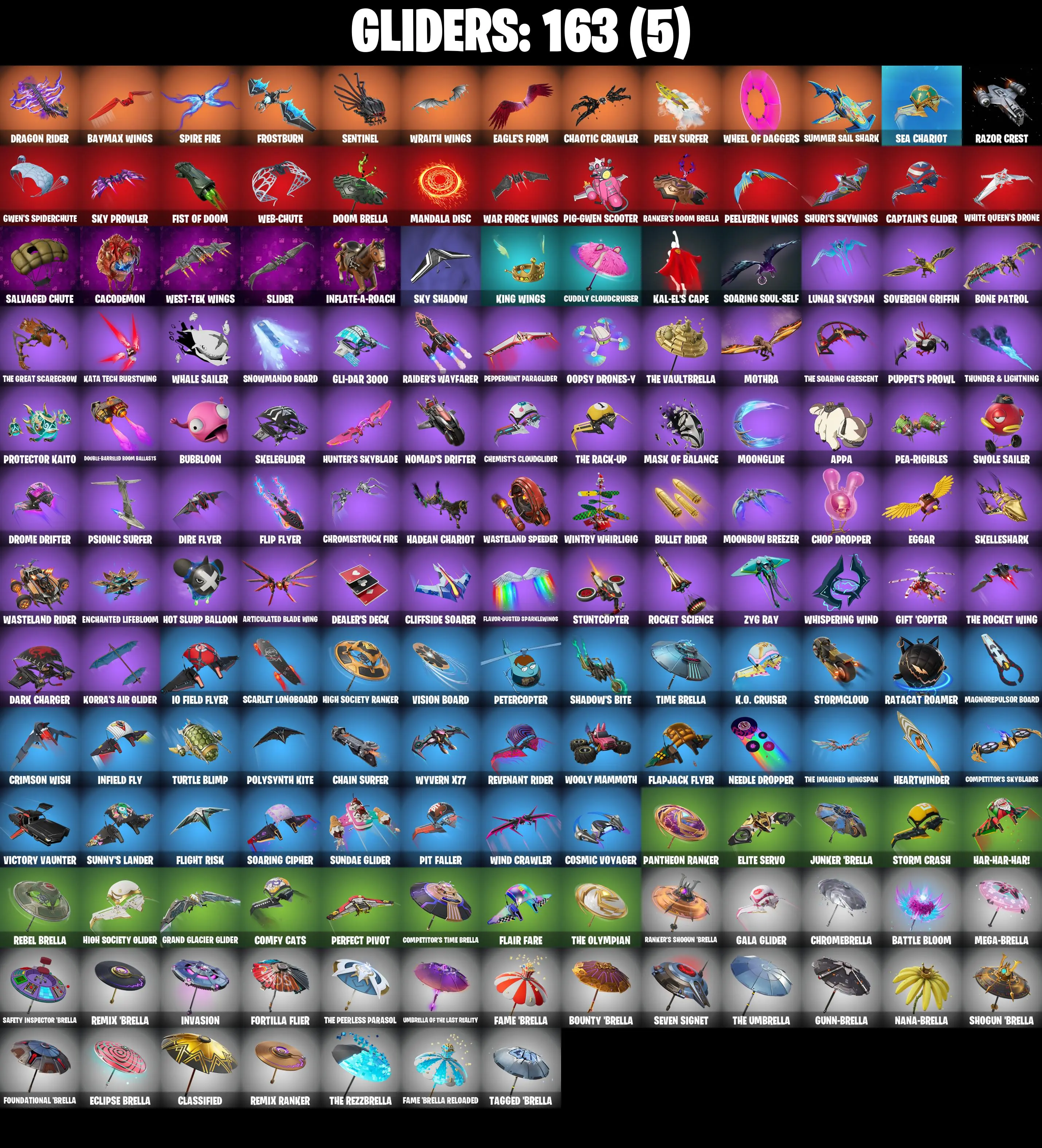 (PC/PSN/XBOX) 169 SKINS / Snap π° Hades π° The Foundation π° Ronin π° Spire Assassin π° The Imagined π° Joltara π° The Origin π° 450 V-Buck PARENTAL CONTROL β image 7