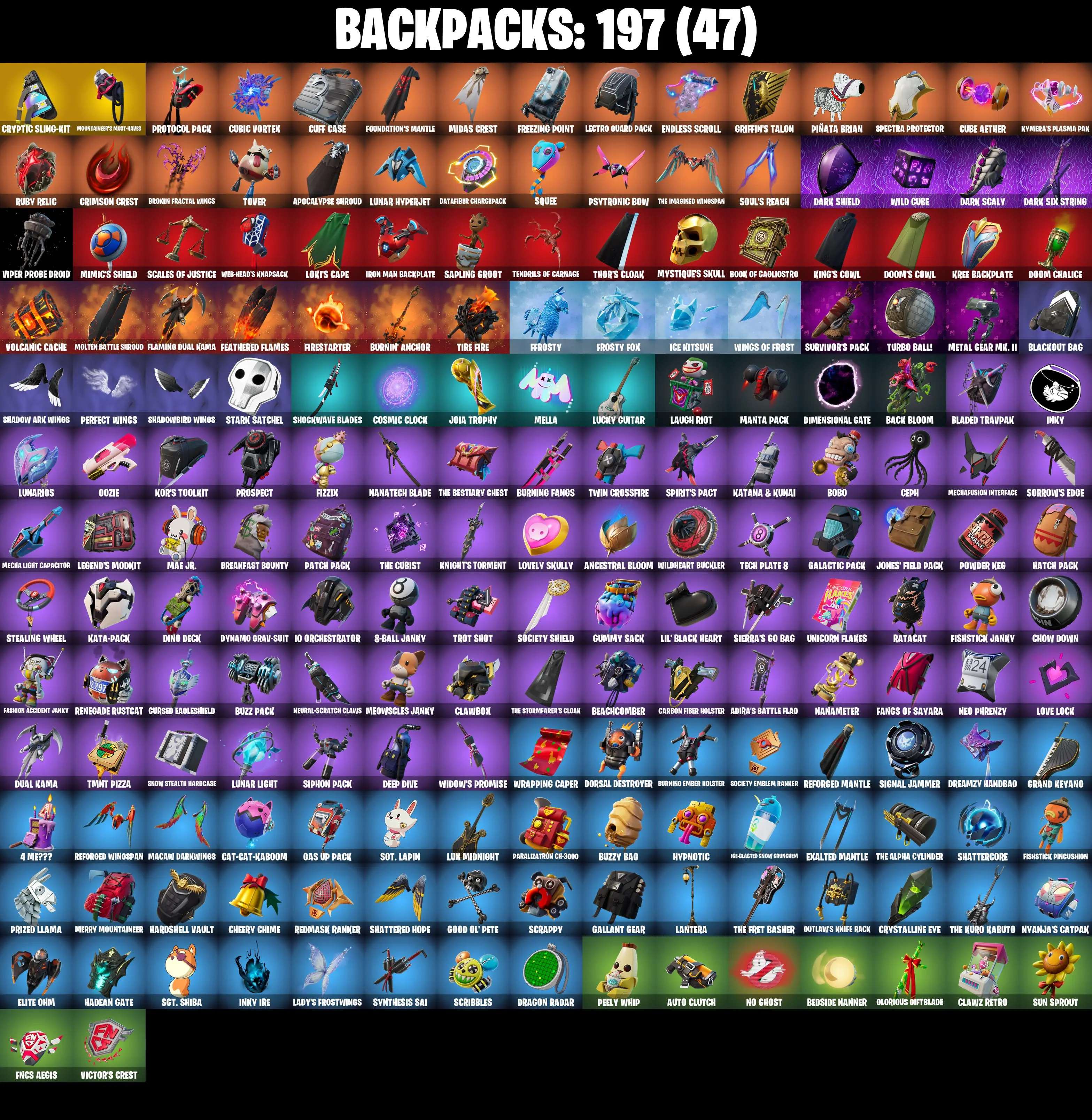 (PC/PSN/XBOX) 186 SKINS / Neo Versa π° Subzero Cryptic π° Vivi Chroma π° Lina Scorch π° Raz π° Torin π° The Imagined π° Backlash π° 550 V-Buck PARENTAL CONTROL β image 4