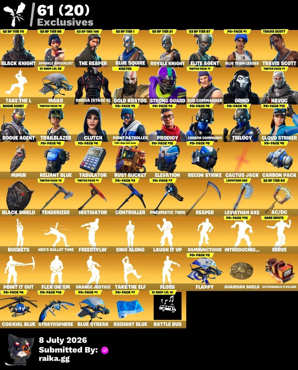 ⭐️BLACK KNIGHT+TRAVIS SCOTT+LEVIATHAN AXE⭐️170 SKINS⭐️TAKE THE L⭐️OMEGA STAGE 5⭐️FREESTYLE