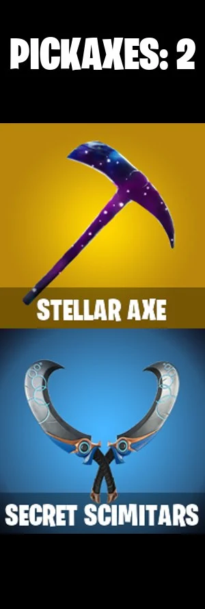 ⚡️PC/PSN/XBOX⚡️1 Skin 💎 Galaxy 💎 Galactic Disc 💎 Discovery 💎 Clawz Retro 💎 Glorious Giftblade 💎 Secret Scimitars 💎 Stellar Axe 💎 Exclusive 💎 10 Cosmetics — image 4