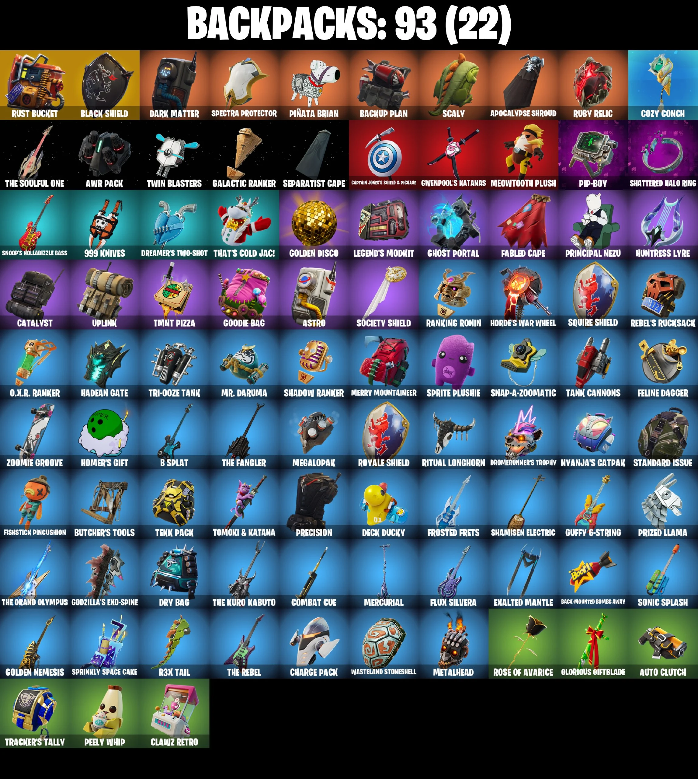 ⚡️PC/PSN/XBOX⚡️41 Skins 💎 Black Knight 💎 Floss 💎 Take The L 💎 Sparkle Specialist 💎 The Reaper 💎 Blue Squire 💎 Royale Knight 💎 Elite Agent 💎 Sub Commander 💎 Rogue Agent 💎 Get Griddy 💎 Skull Trooper 💎 Backlash 💎 AC/DC 💎 Black Shield — image 5
