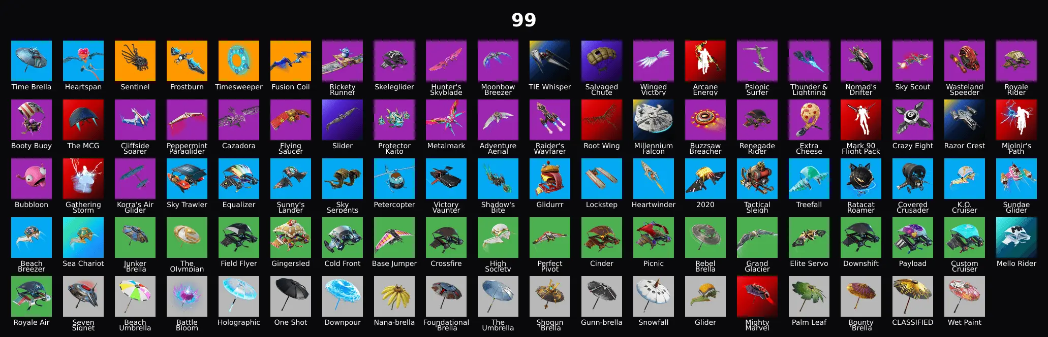 PC 301 SKINS FA ⸱ BACKLASH,INFERNO,GALAXIA,ROGUE,STORM,TONY STARK,GAMBIT,BLACK WIDOW,YENNEFER,GLITCH RK1860 — image 4