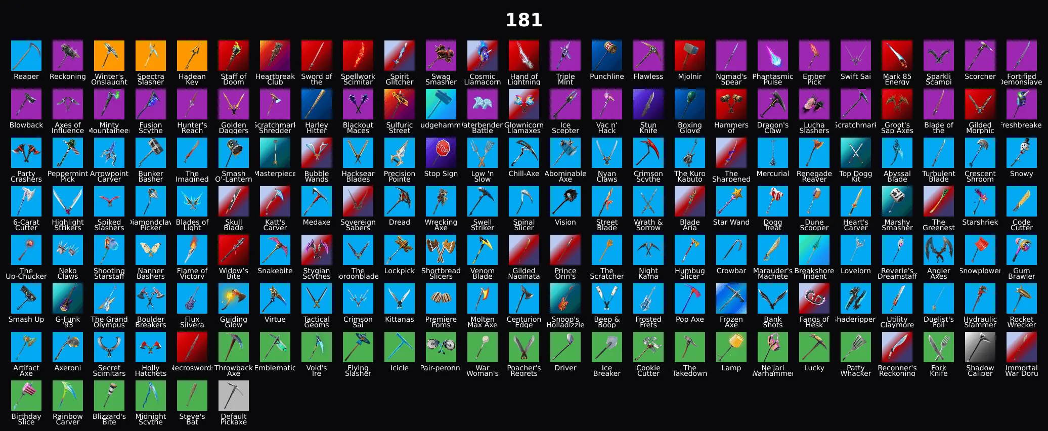 PC 301 SKINS FA ⸱ BACKLASH,INFERNO,GALAXIA,ROGUE,STORM,TONY STARK,GAMBIT,BLACK WIDOW,YENNEFER,GLITCH RK1860 — image 2