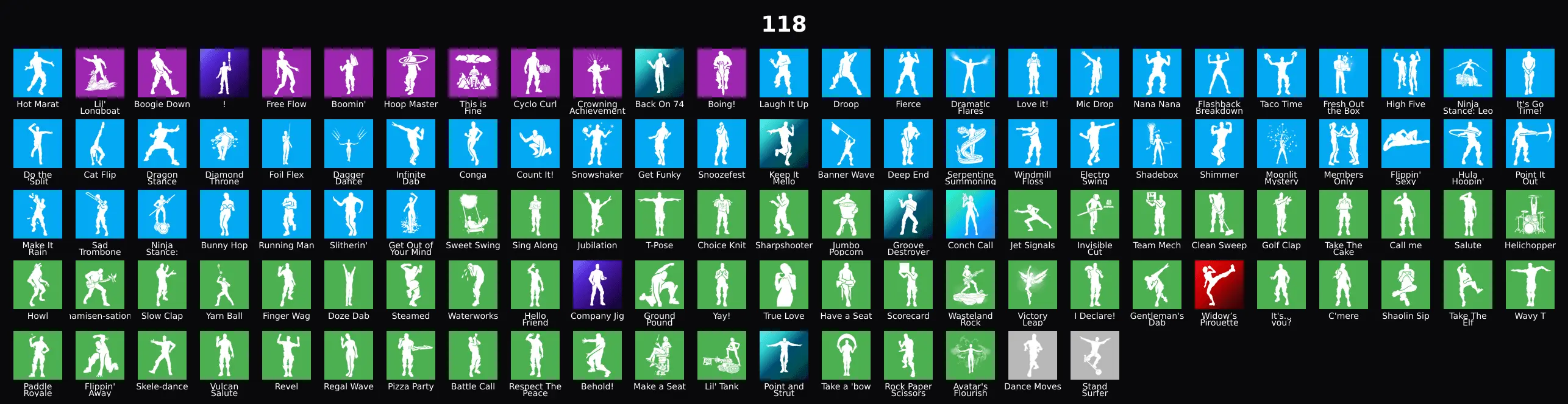 PC 301 SKINS FA ⸱ BACKLASH,INFERNO,GALAXIA,ROGUE,STORM,TONY STARK,GAMBIT,BLACK WIDOW,YENNEFER,GLITCH RK1860 — image 3