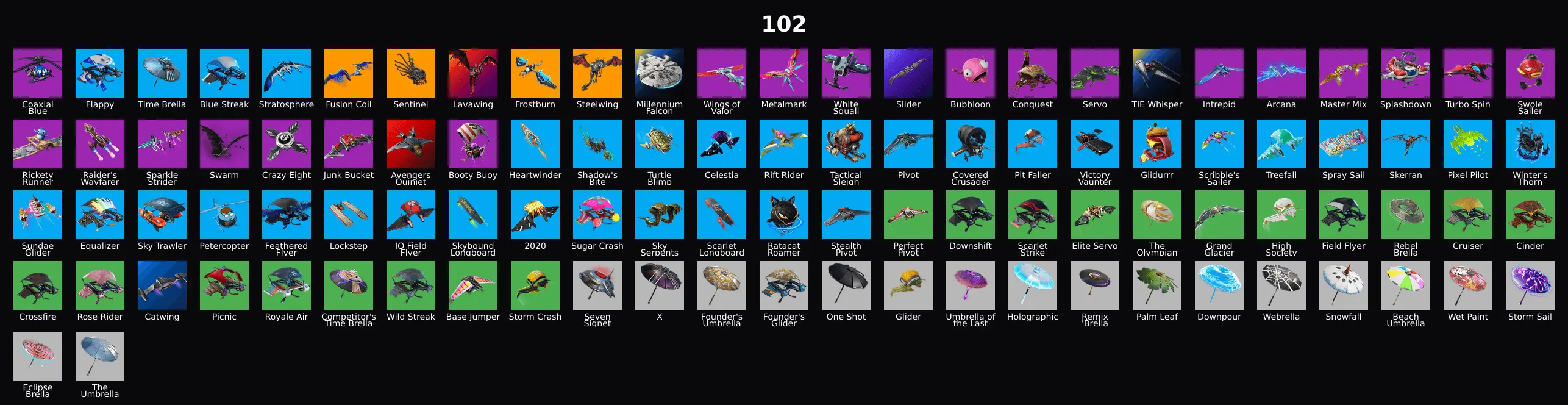 PC,PSN,XBOX 148 SKINS FA ⸱ STW ⸱ STEALTH REFLEX ⸱ VALKYRIE,GALAXY SCOUT,OMEGA,BACKLASH,CLUTCH&GRIND,BUNDLES RK1839 — image 4