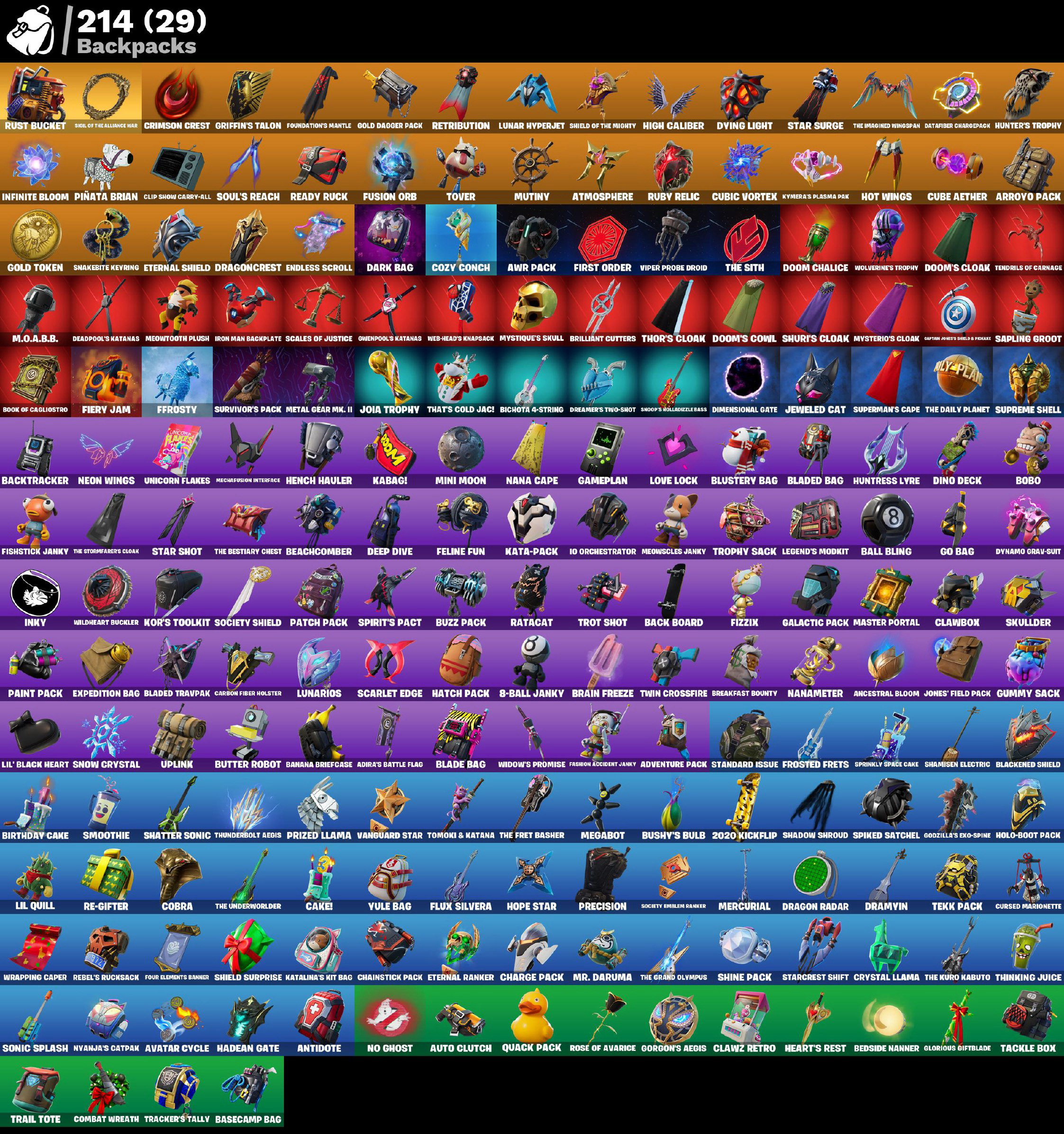 PC,PSN,XBOX 172 SKINS FA ⸱ DARTH VADER ⸱ HADES ⸱ ETERNAL KNIGHT ⸱ MANDALORIAN ⸱ KOR ⸱ LARA CROFT ⸱ WOLVERINE ⸱ CATWOMAN ⸱ KATALINA ⸱ DIAMOND DIVA RK289 — image 2