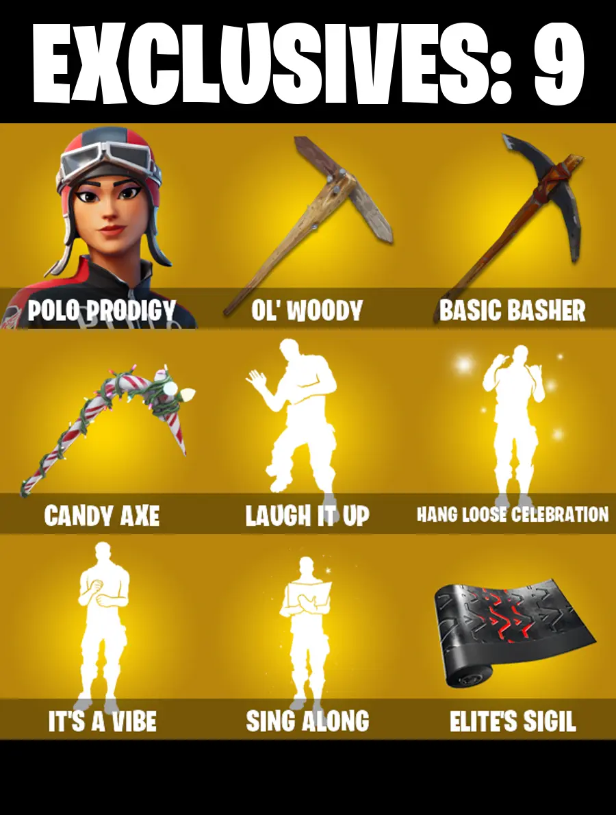 (PC/PSN/XBOX) 280 SKINS π Master Chief π Polo Prodigy π Raz π Torin π The Imagined π Alli π Zeus π Paradigm (Reality-659) π Renzo the Destroyer π 300 V-Buck PARENTAL CONTROL β image 1