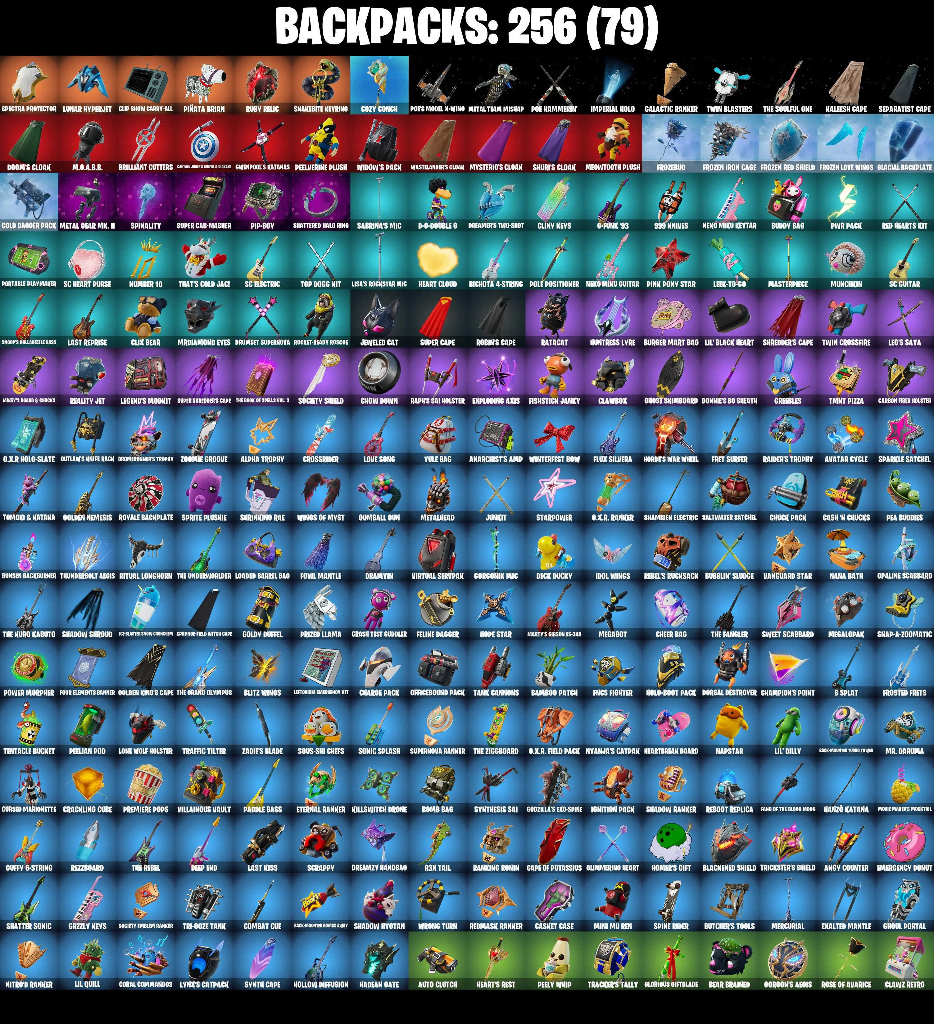 (PC/PSN/XBOX) 201 SKINS π Renegade Raider π Joltara π Ascendant Midas π Zeus π Peter Griffin π Valeria π Hades π Poseidon π 750 V-Buck PARENTAL CONTROL β image 3