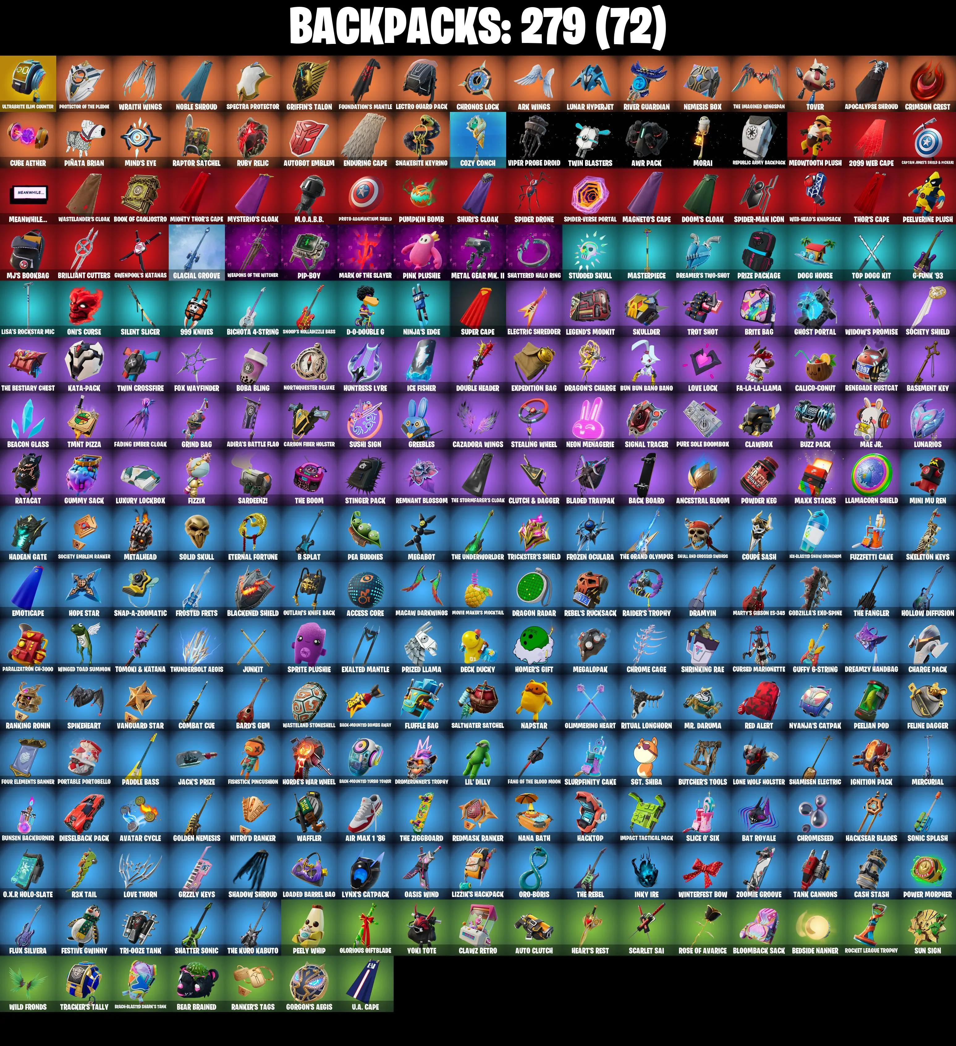 (PC/PSN/XBOX) 193 SKINS / Magnus π° The Imagined π° Raptor π° Zeus π° Paradigm (Reality-659) π° Renzo the Destroyer π° The Foundation π° 900 V-Buck PARENTAL CONTROL β image 4