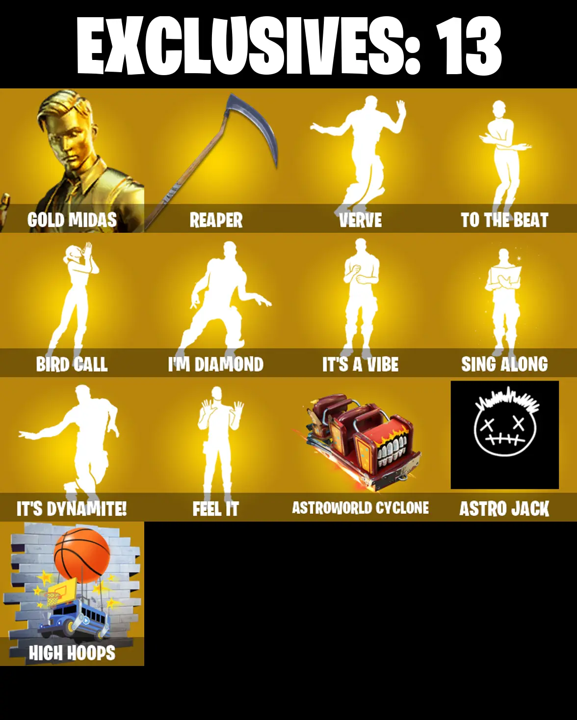 (PC/PSN/XBOX) 263 SKINS π Renegade Raider π Gold Midas π Raz π Torin π Gear Specialist Maya π The Imagined π Zeus π 400 V-Buck PARENTAL CONTROL β image 1