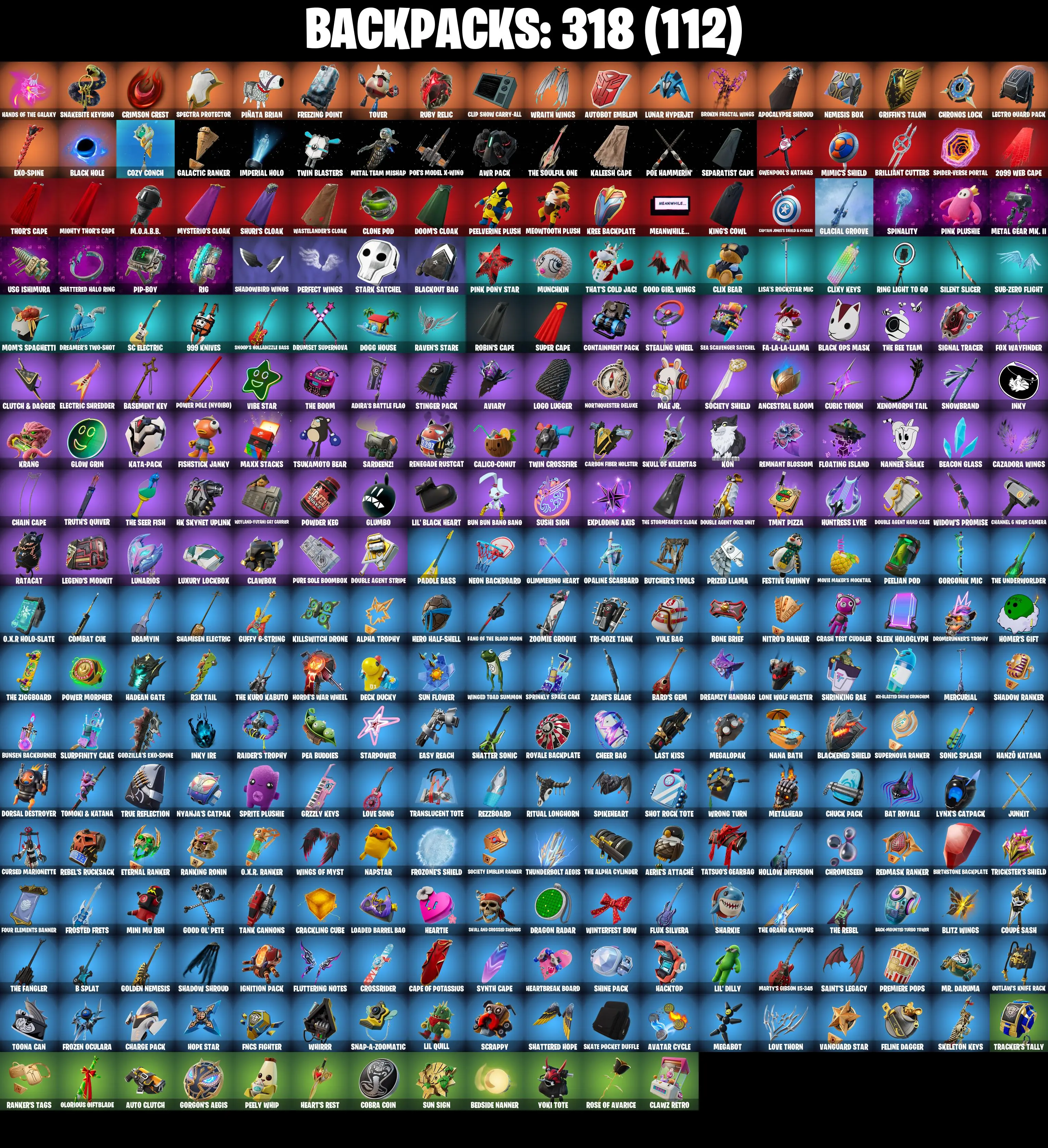 (PC/PSN/XBOX) 268 SKINS π« Game Knight β‘οΈ Unchained Ramirez π Zero β‘οΈ Kado Thorne π Zeus β‘οΈ Backlash π Snap β‘οΈ Era π Oppressor | 1000 V-Buck | PARENTAL CONTROLS β image 3