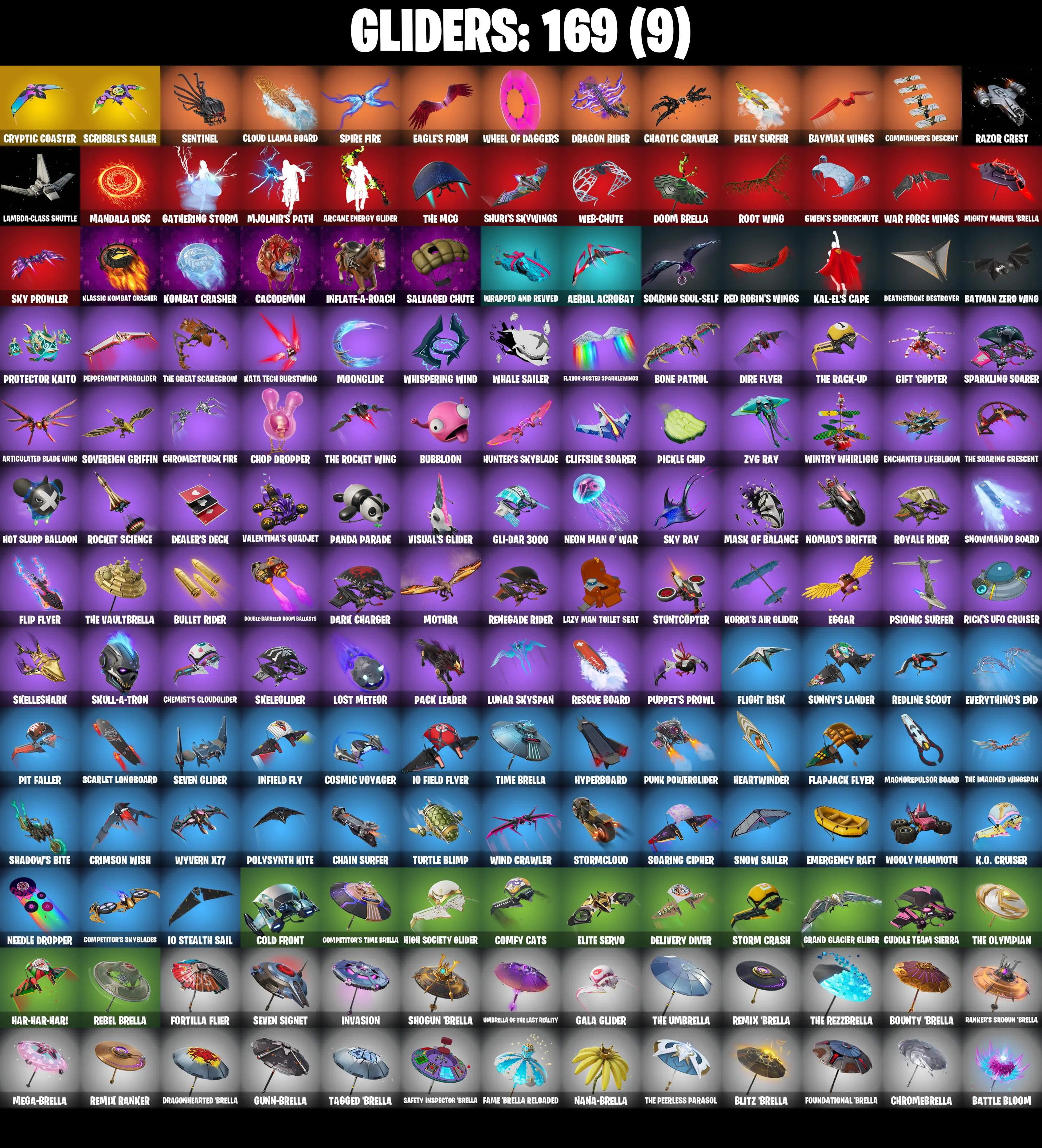 (PC/PSN/XBOX) 169 SKINS π« Lina Scorch β‘οΈ Subzero Cryptic π Snap β‘οΈ Frostbite π Twyn β‘οΈ Ronin π Malik β‘οΈ Joltara π Midas Rex | 0 V-Buck | PARENTAL CONTROLS β image 7
