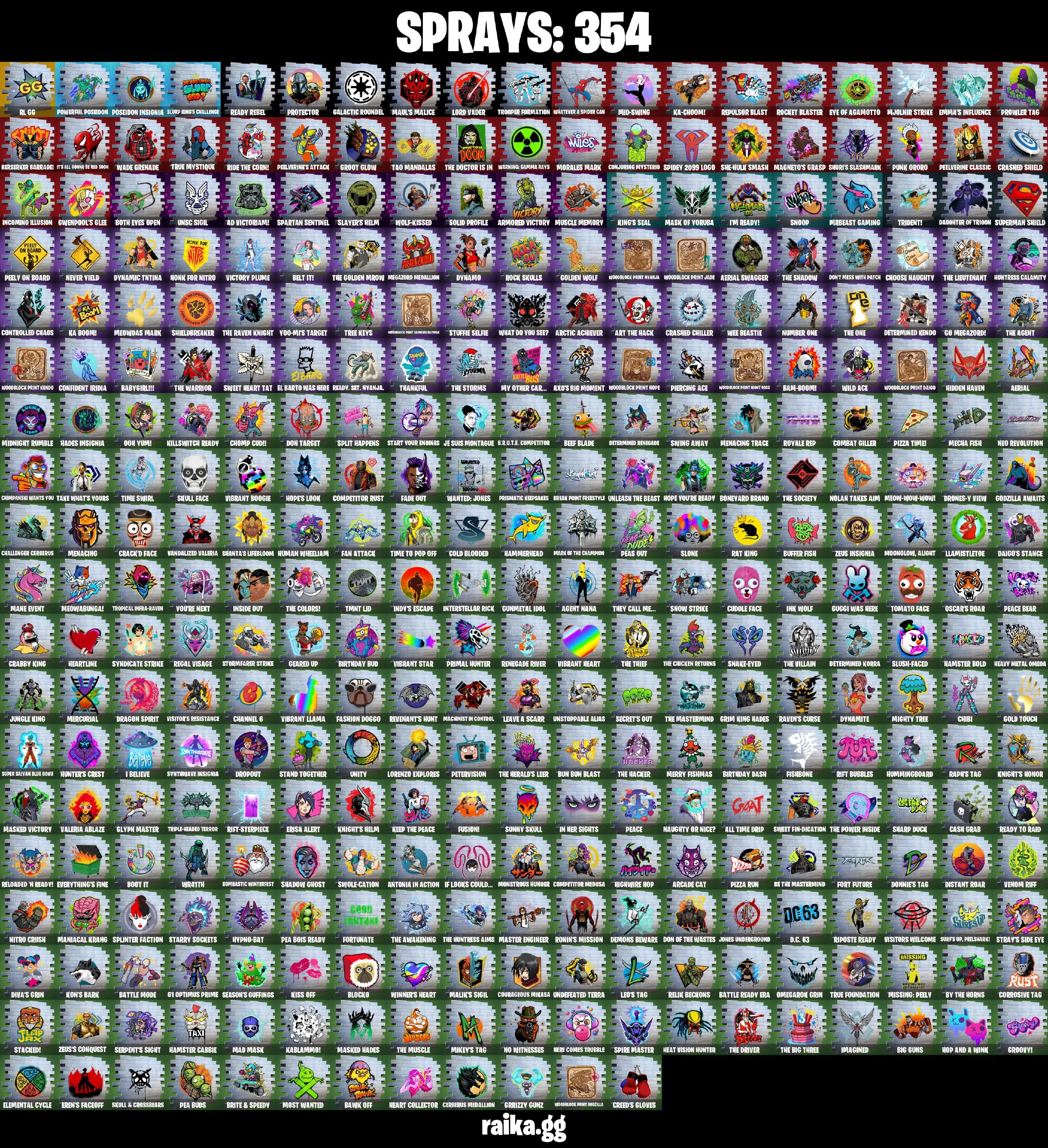 (PC/PSN) 750 VB) 428 SKINS π₯ Master Chief (Matte Black) π₯ Game Knight π₯ Shady Doggo π₯ Naruto Uzumaki π₯ Dummy Supreme π₯ Ronin π₯ Predato | PARENTAL CONTROLS β image 8