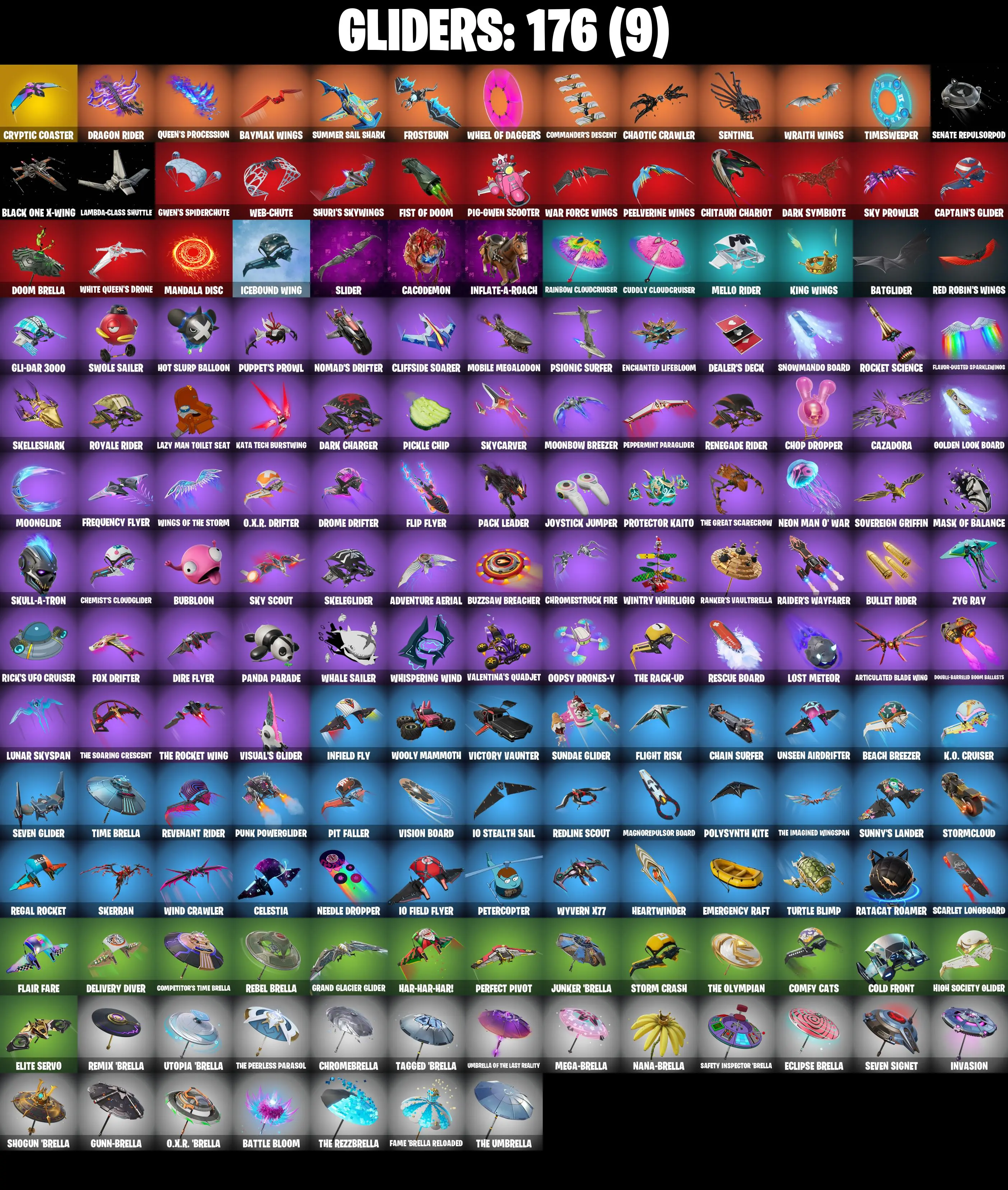 (PC/XBOX) 262 SKINS π₯ Major Lazer π₯ Subzero Cryptic π₯ Heron Stance Hero π₯ Mecha Cuddle Master π₯ Galaxy Scout π₯ Backlash π₯ Torin π₯ 50 V-Bucπ₯ PARENTAL CONTROLS β image 6