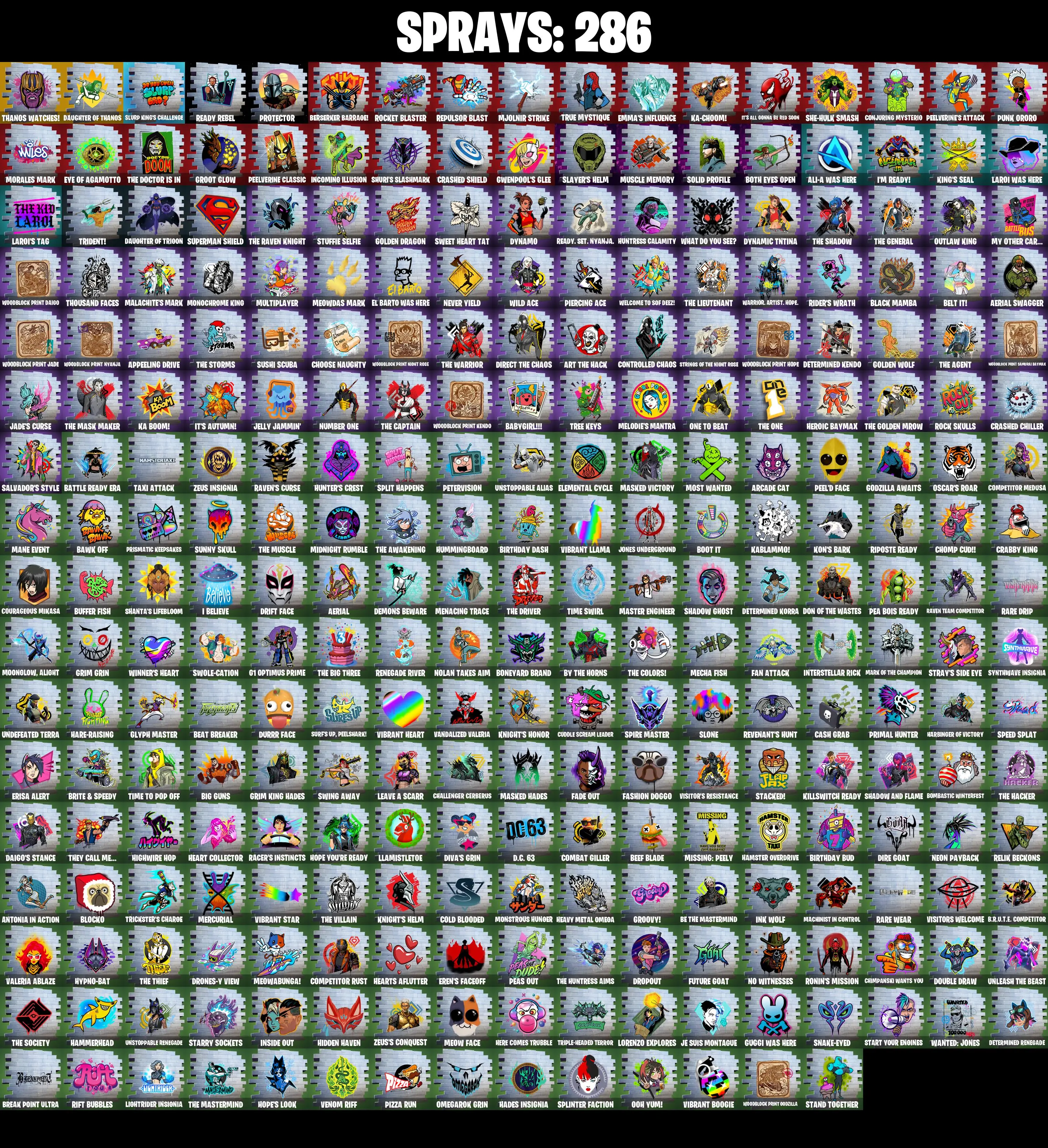 (PC/PSN/XBOX) 242 SKINS π« Victor Elite β‘οΈ The Ageless π Kymera β‘οΈ Peter Griffin π Nezumi β‘οΈ Vi π Joey β‘οΈ Renzo the Destroyer | 0 V-Buck | PARENTAL CONTROLS β image 8