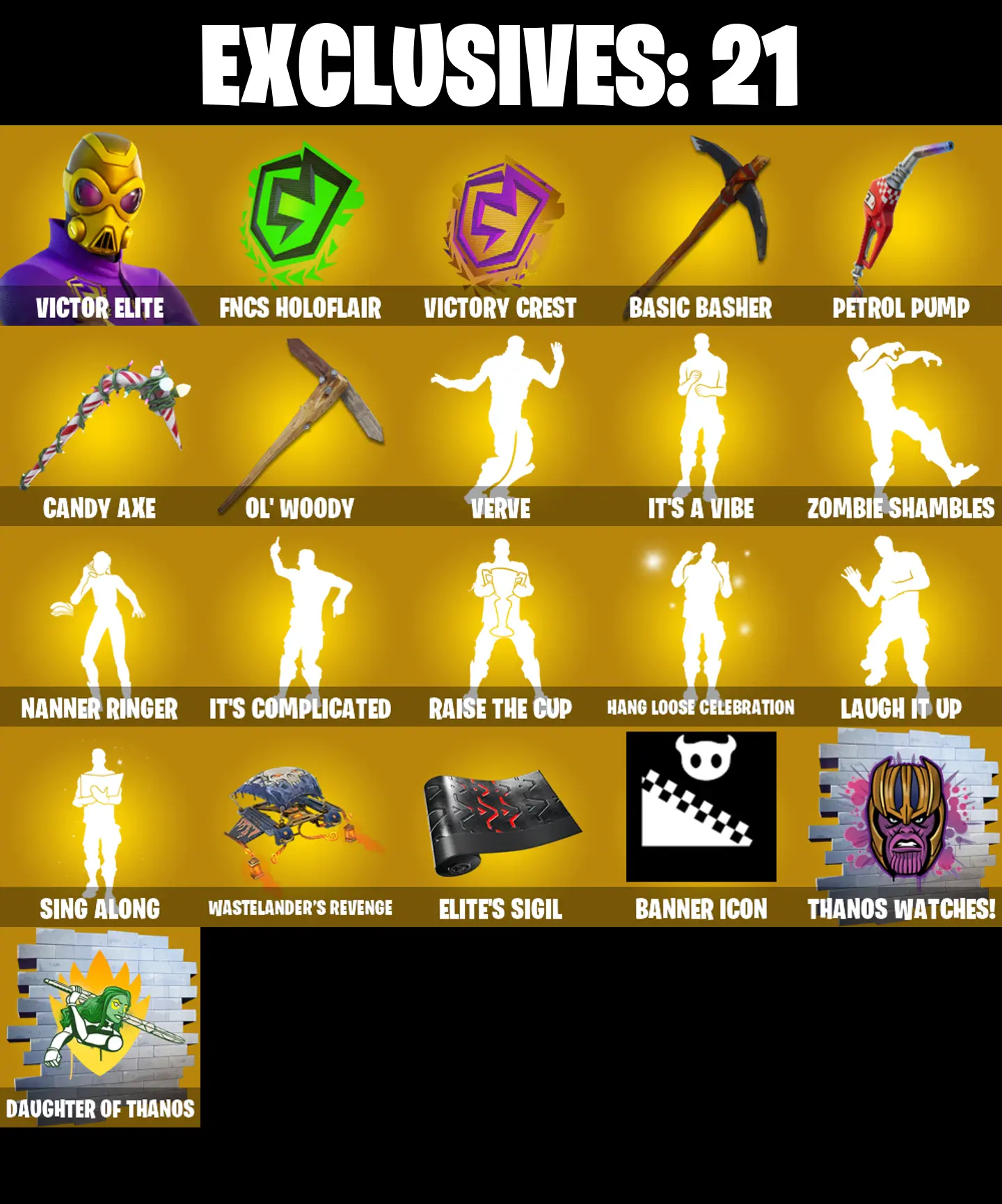 (PC/PSN/XBOX) 242 SKINS π« Victor Elite β‘οΈ The Ageless π Kymera β‘οΈ Peter Griffin π Nezumi β‘οΈ Vi π Joey β‘οΈ Renzo the Destroyer | 0 V-Buck | PARENTAL CONTROLS β image 1