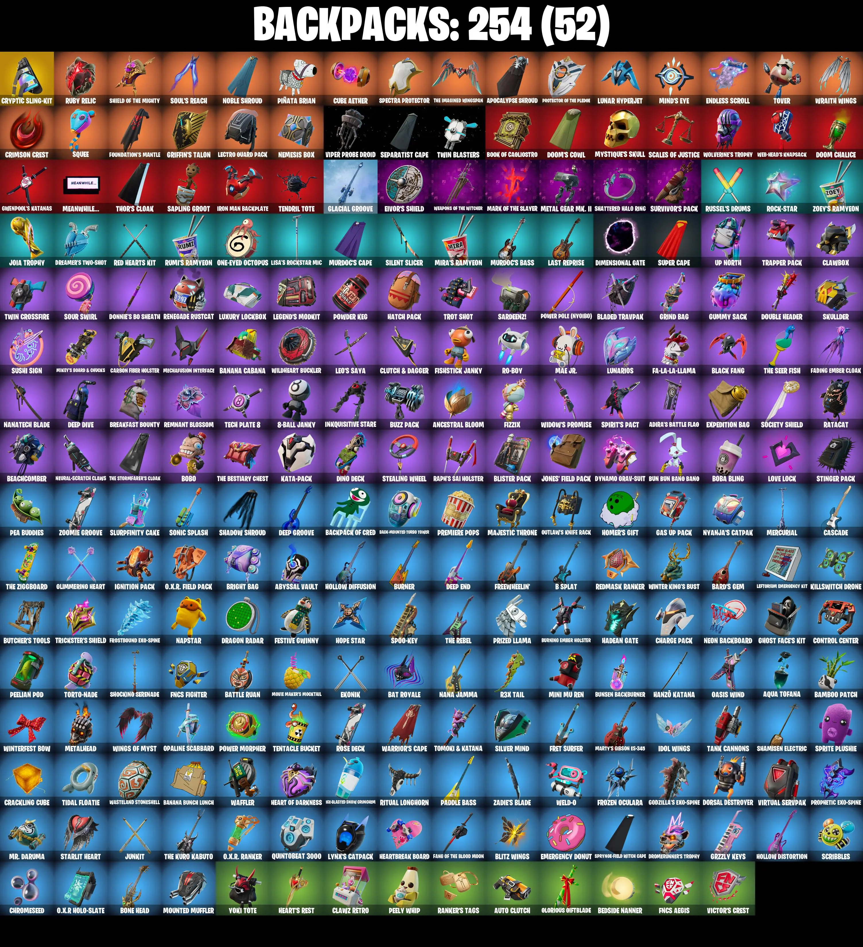 (PC/XBOX) 1100 VB) 187 SKINS π₯ Lina Scorch π₯ Subzero Cryptic π₯ Peter Griffin π₯ Valeria π₯ Twyn π₯ Alli π₯ Paradigm (Reality-659) π₯ Spectra Knight PARENTAL CONTROLS β image 3
